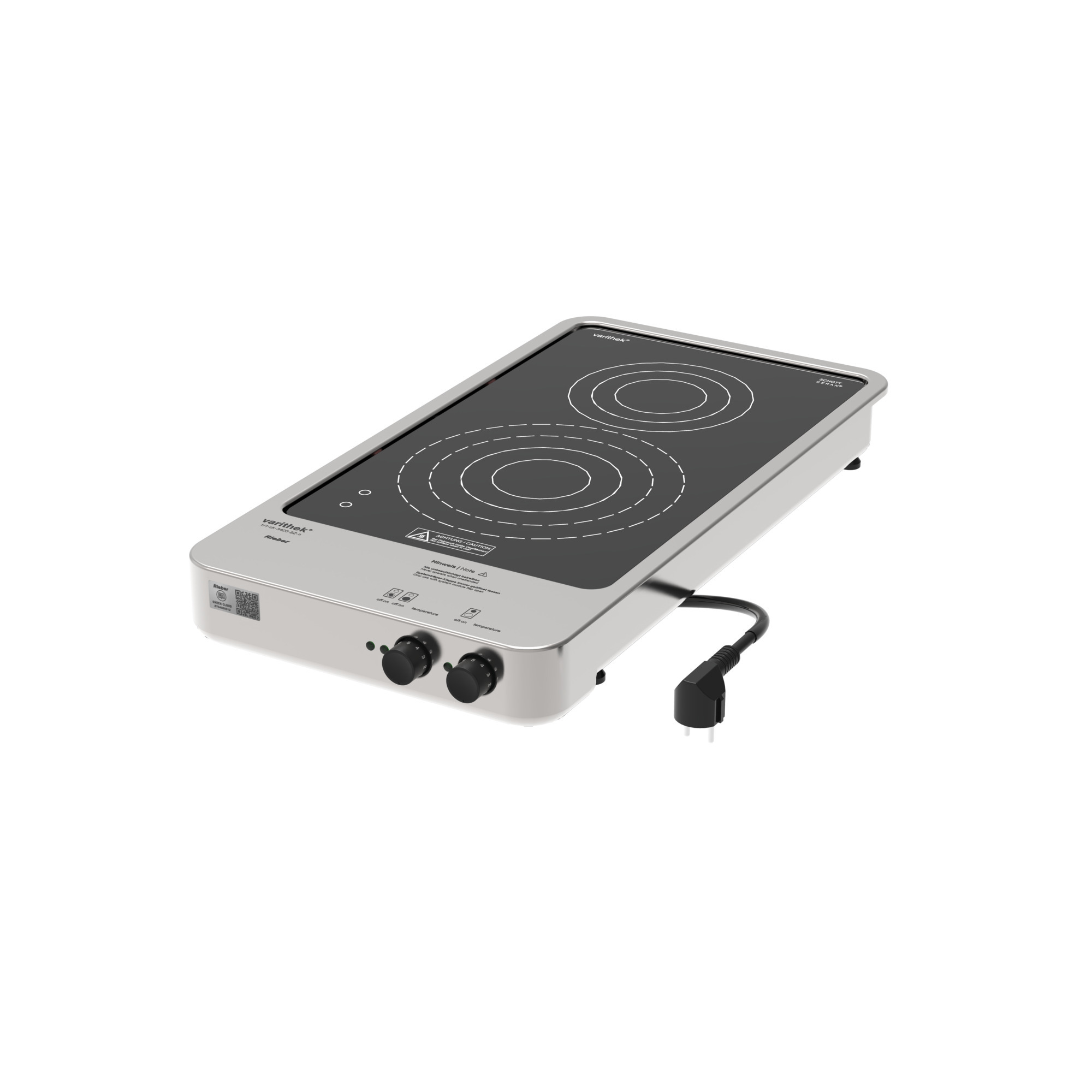 varithek® 1/1-ck-3400-2Z-rund (1,0)