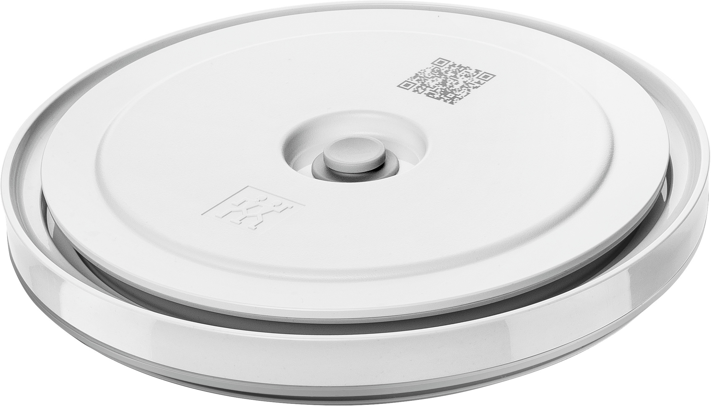 Vakuumschüssel Deckel, M | ABS | Weiß | Grey Line