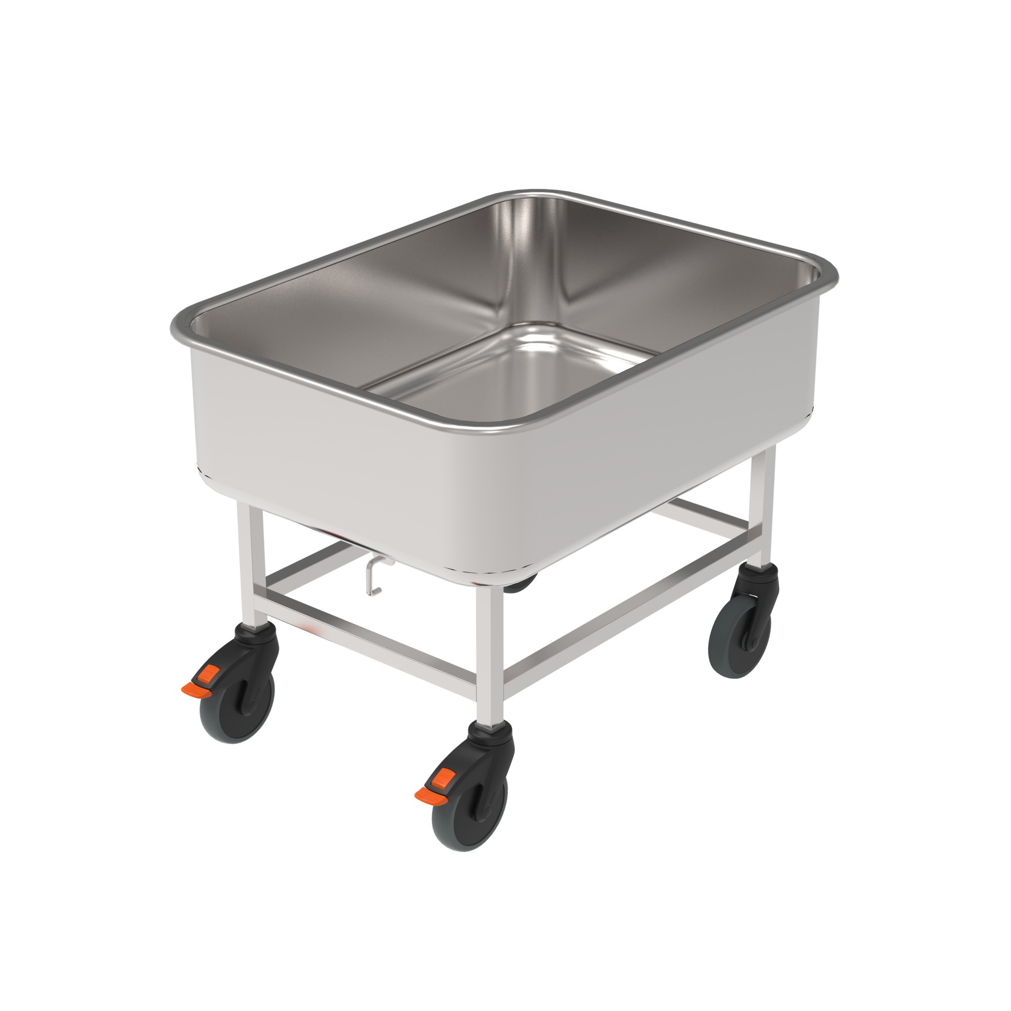Kartoffel-/Gemüsewagen Edelstahl - 90L