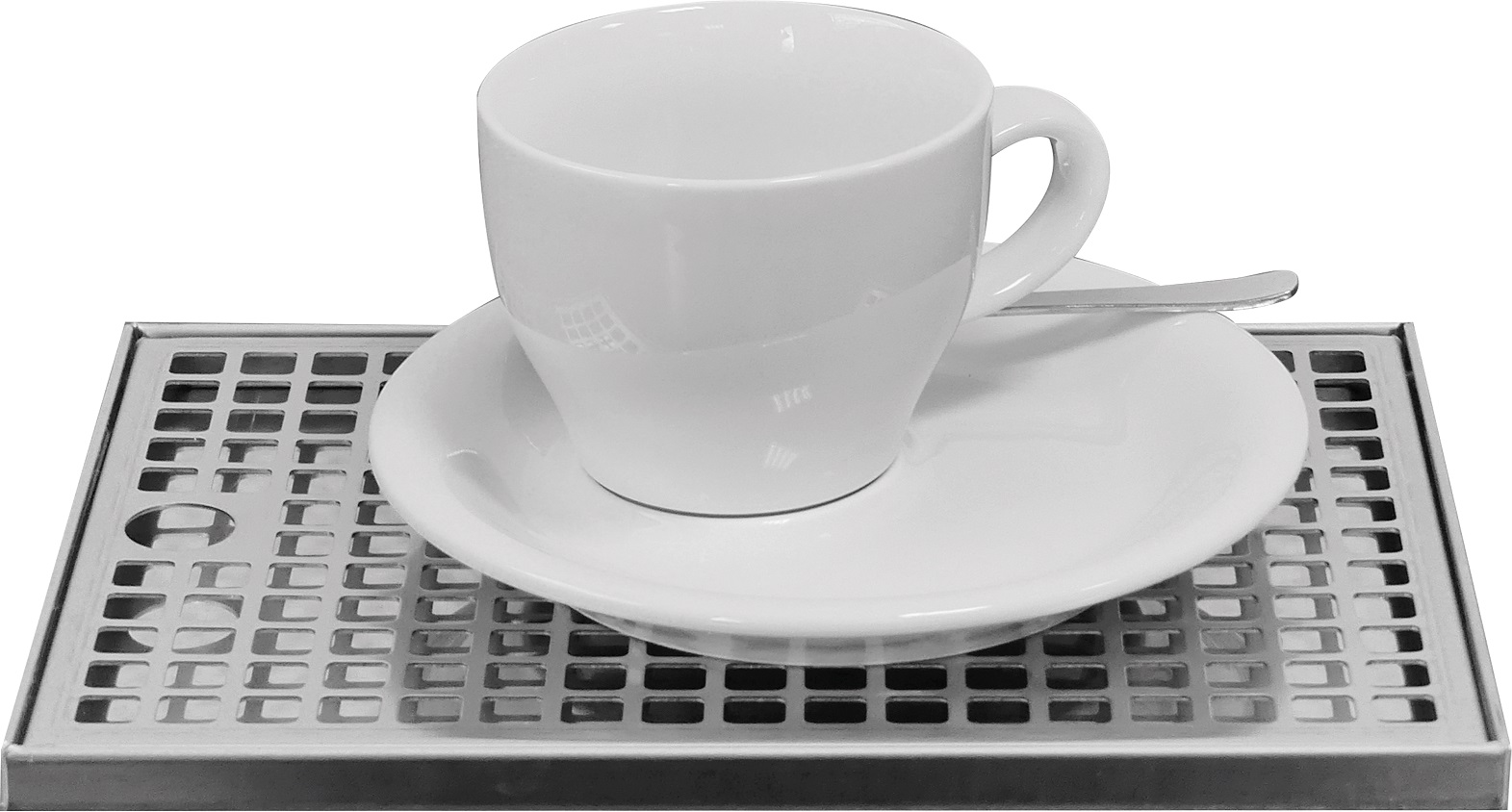 Abtropfschale aus Edelstahl