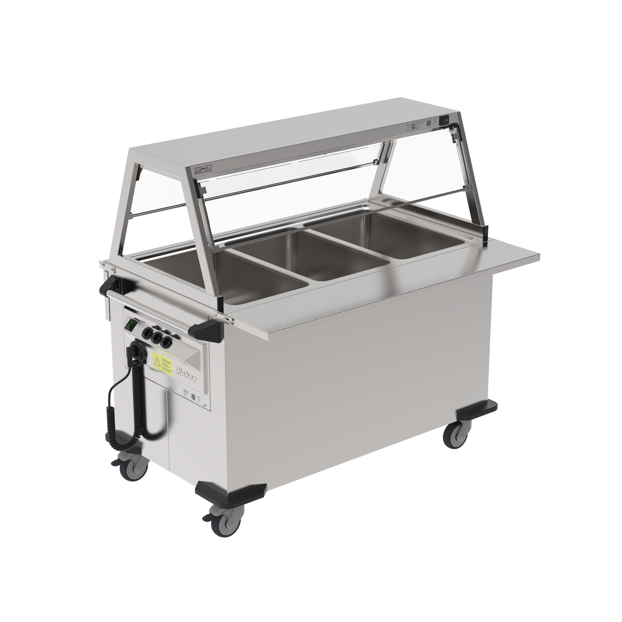 Kinderbuffet-Wagen 3-h=750 / 800 mm