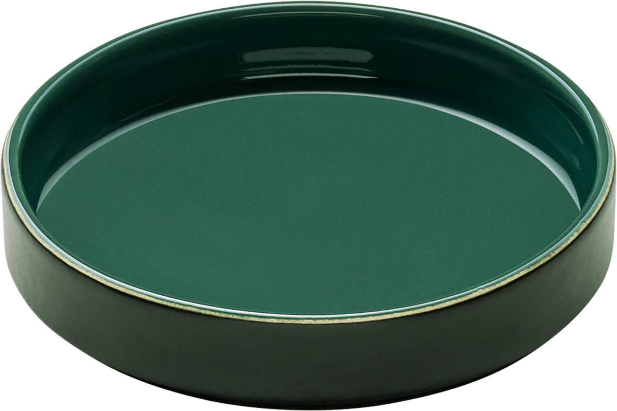 Cocotte Deckel/Teller grün/green 14cm