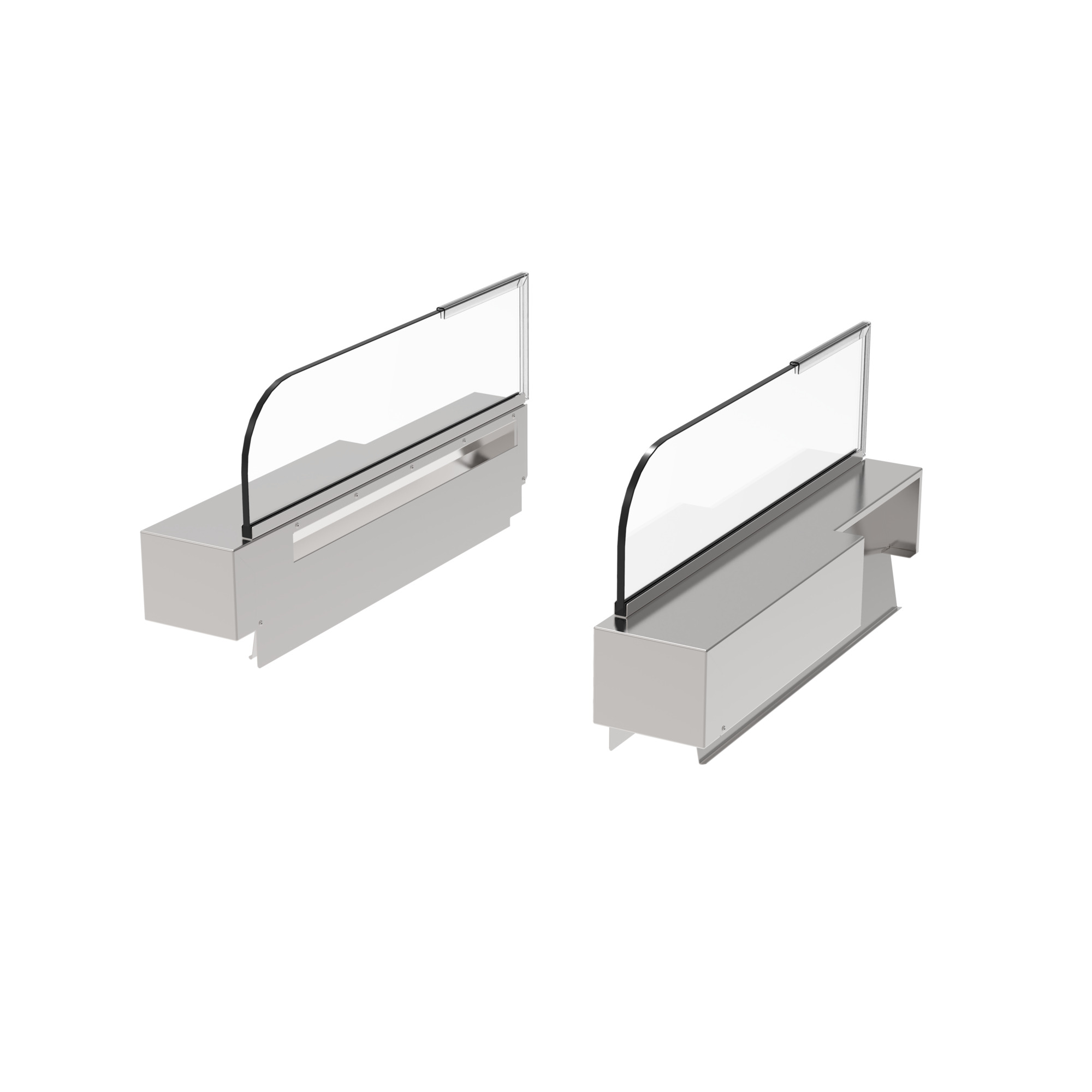 Absaugeinheit (Satz) hoch, bei Aufsatz