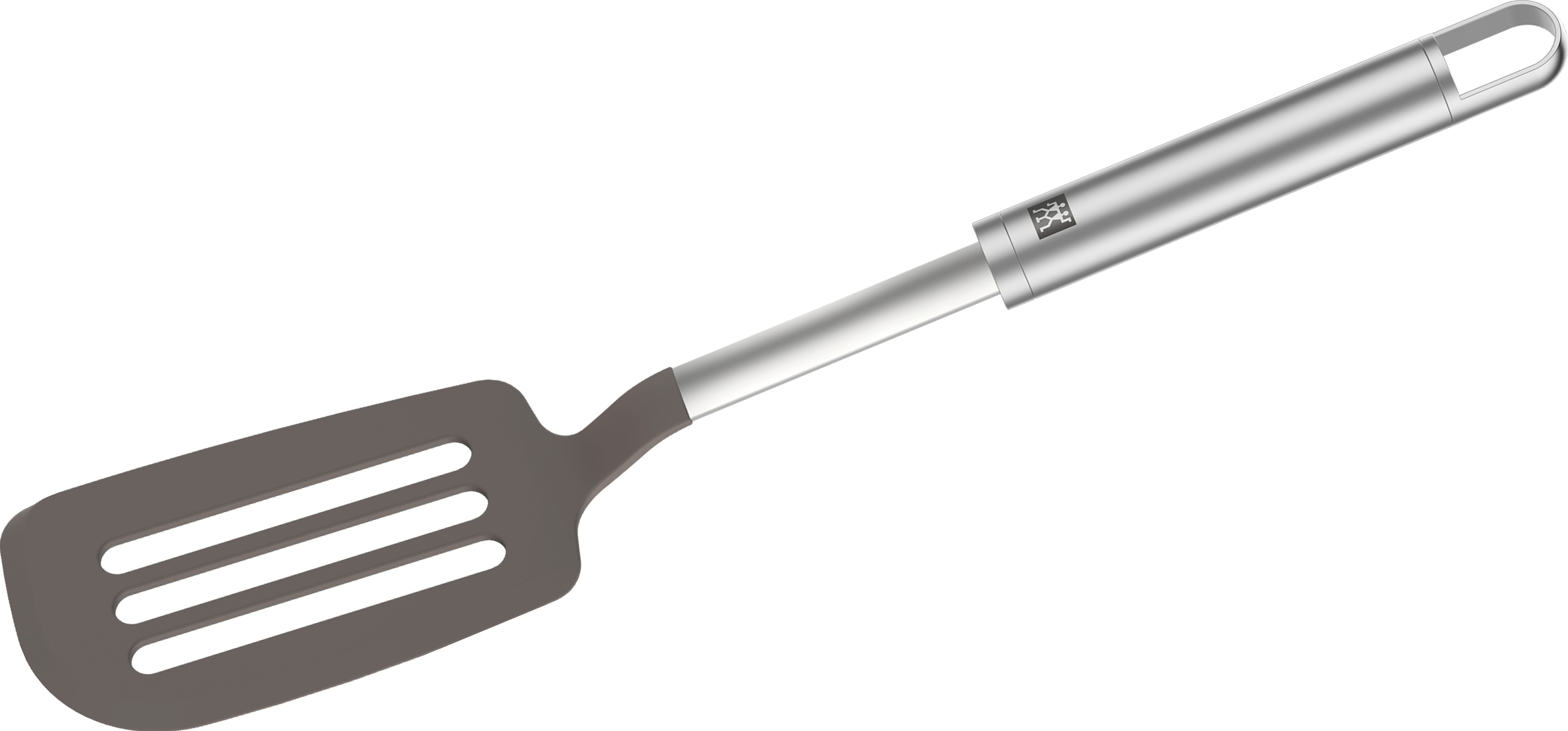 Pfannenwender, 33 cm | Silber | Silikon