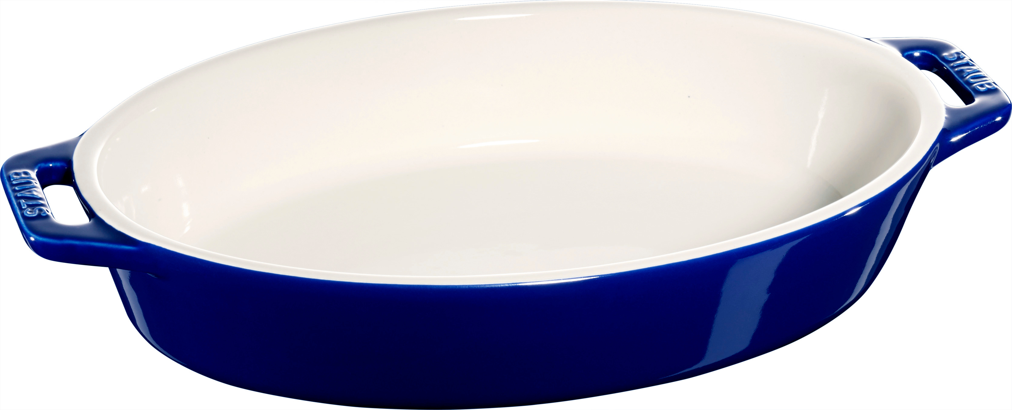 Auflaufform, 23 cm | Keramik | Dunkelblau