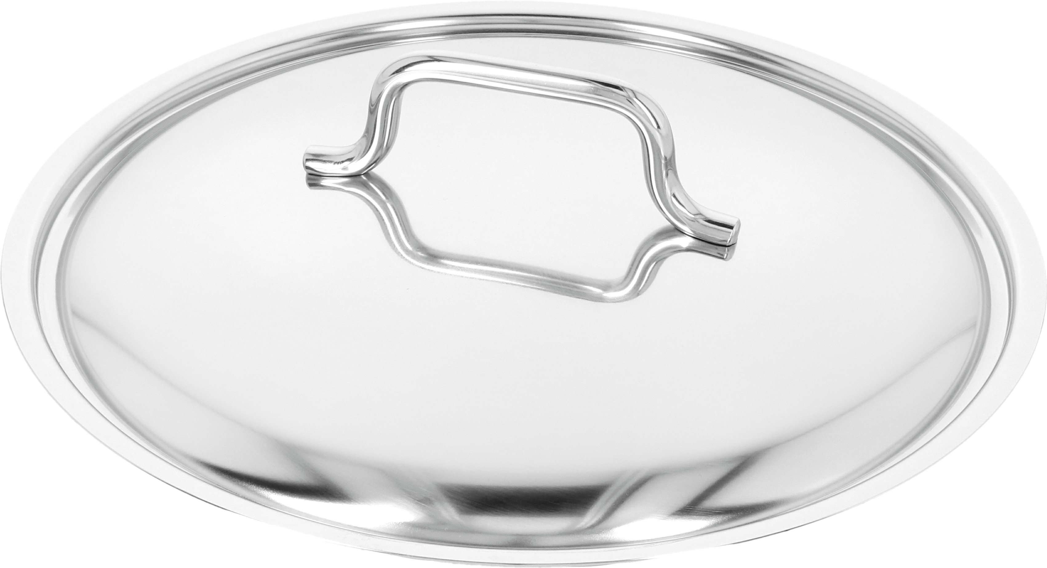 Deckel, 24 cm | rund | 18/10 Edelstahl