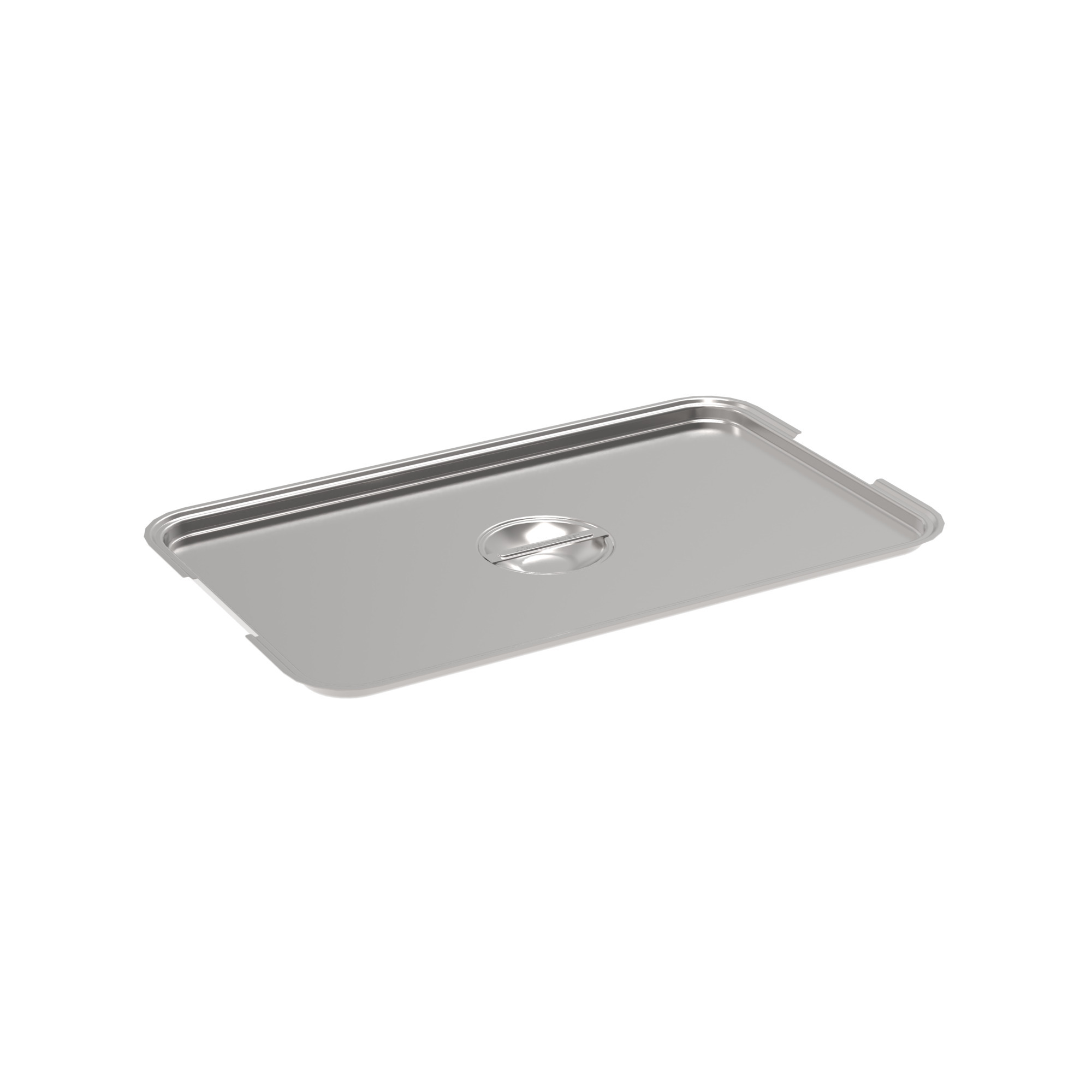 GN-Steckdeckel 1/1 - m. Griffm. o. Rand
