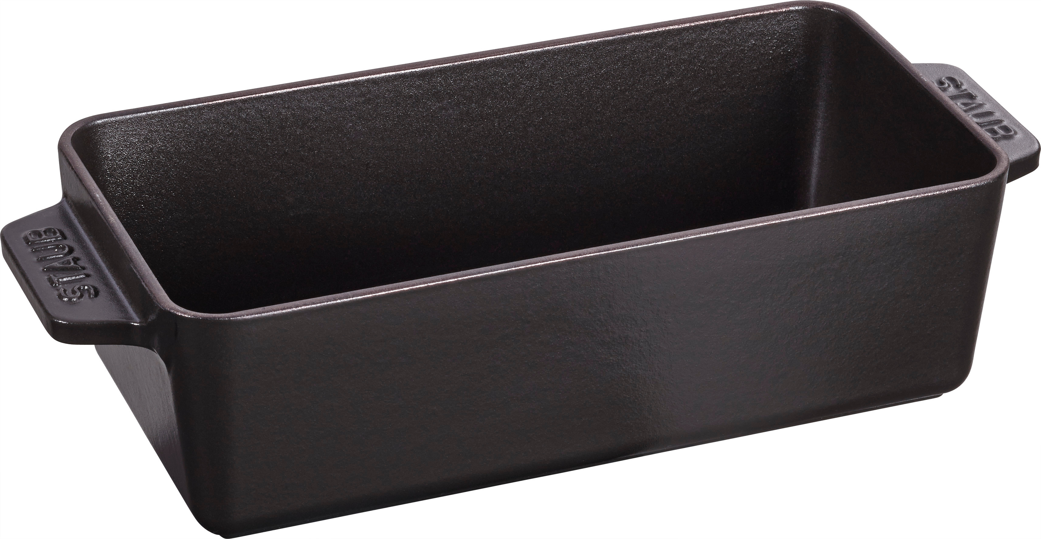 Backform, 23 x 12 cm | Schwarz | Gusseisen