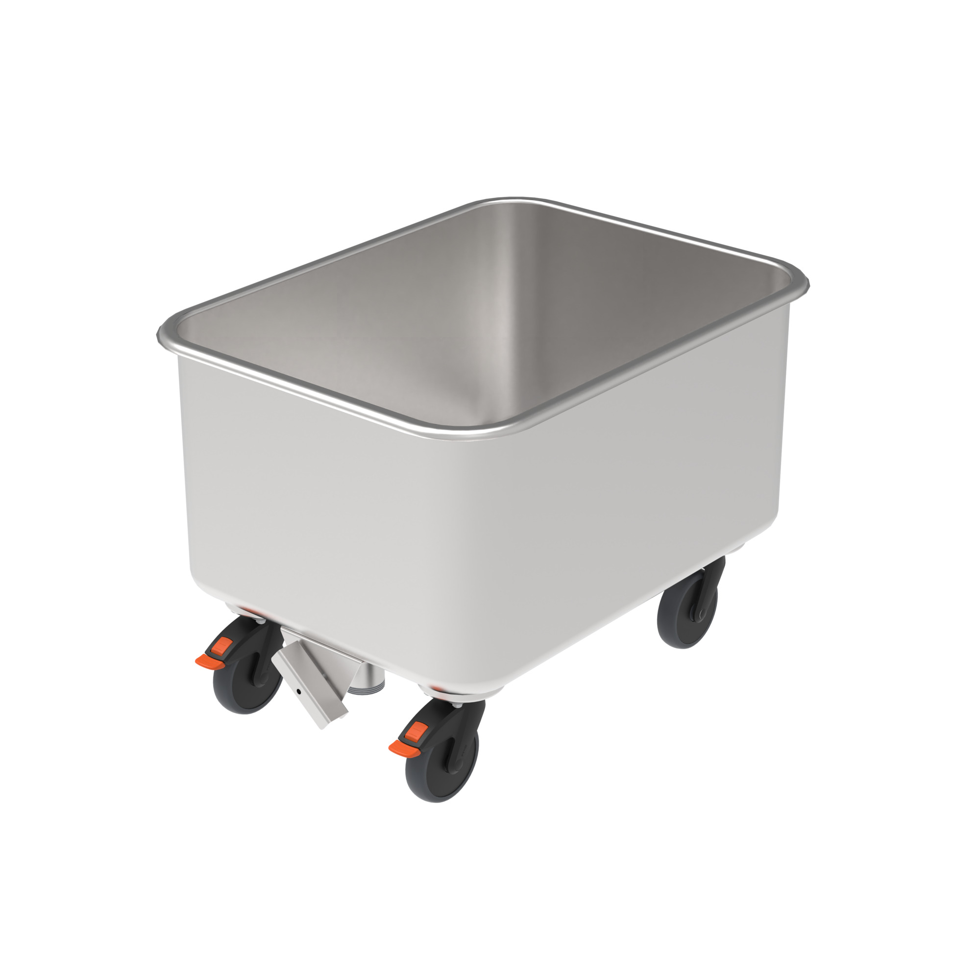Kartoffel-/Gemüsewagen Edelstahl - 160L