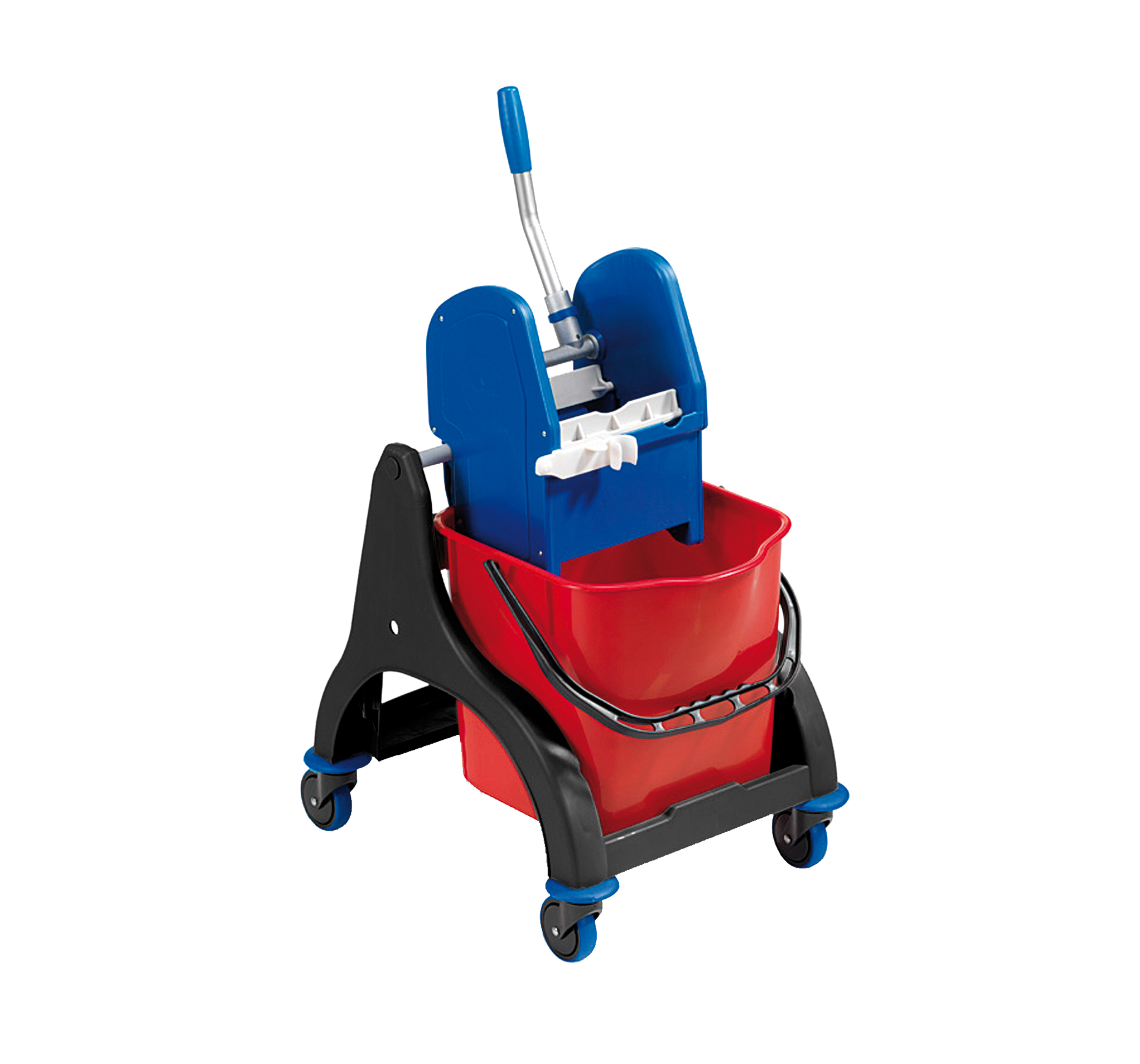 EINZEL-FAHREIMER M.MOPP PRESSE M.ALUSTIEL,ROT,520X420X530/740