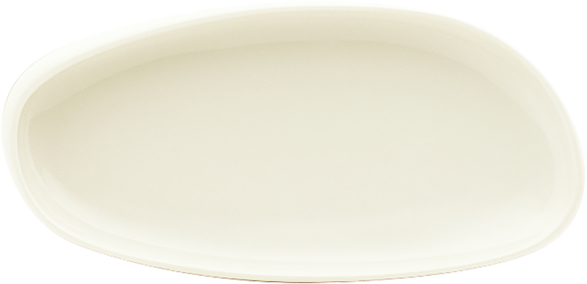 Platte asymmetrisch coup 38x16cm