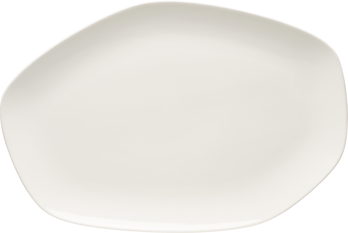 Platte asymmetrisch coup 33x23cm