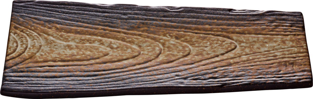 Platte eckig Struktur 28x16cm