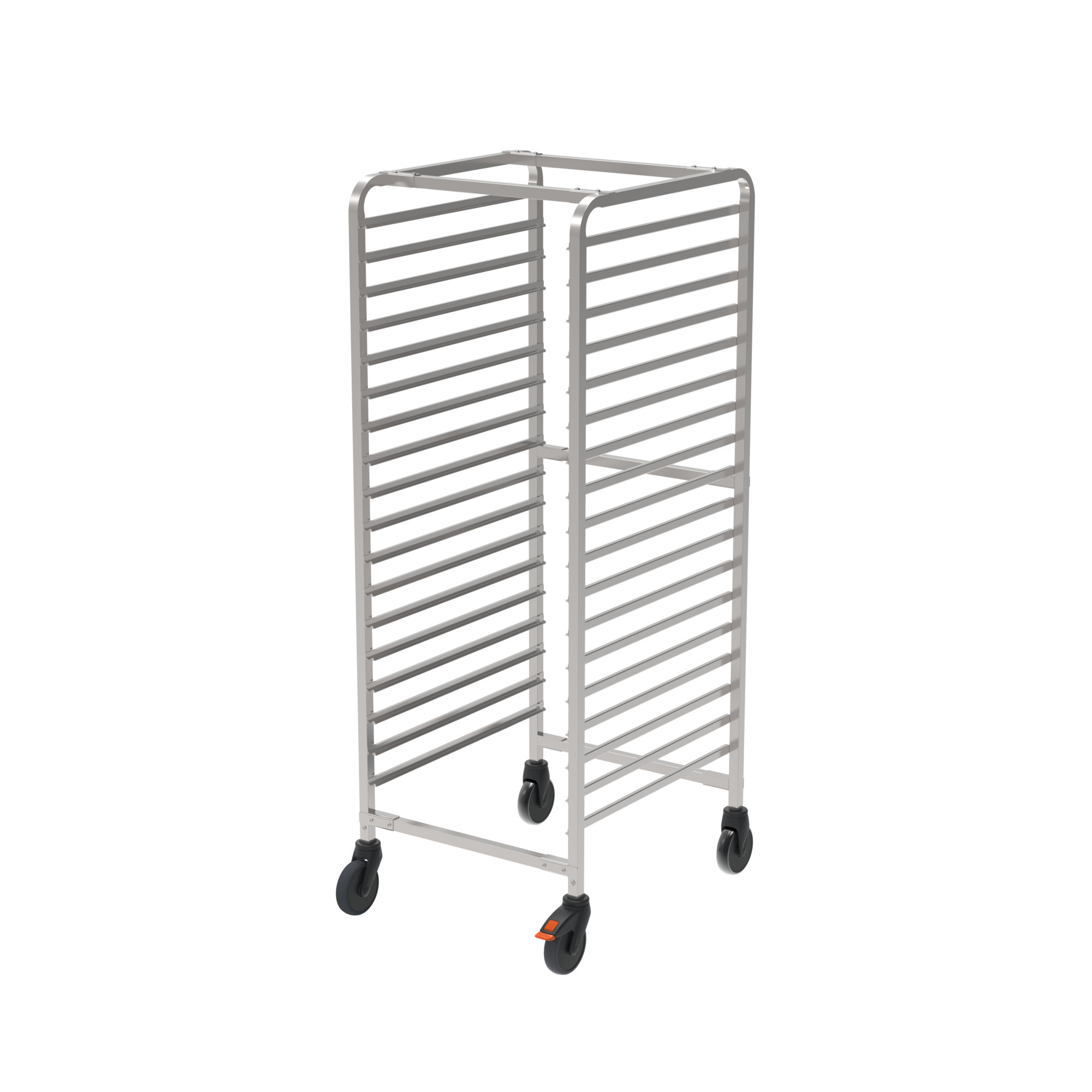 GN-Regalwagen 2/1 zerlegbar - Abweiserr.