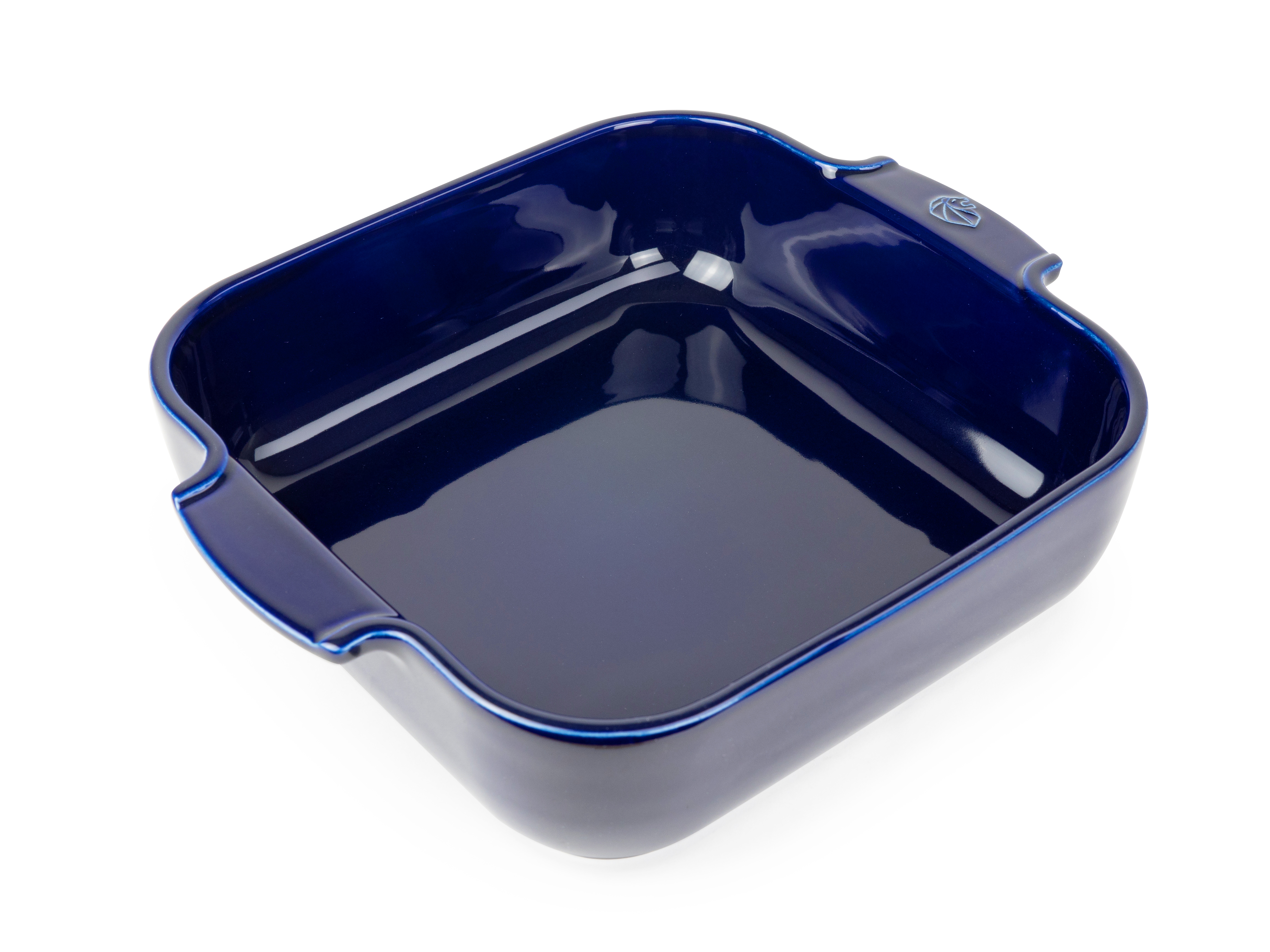 Auflaufform quadratisch blau 28 cm