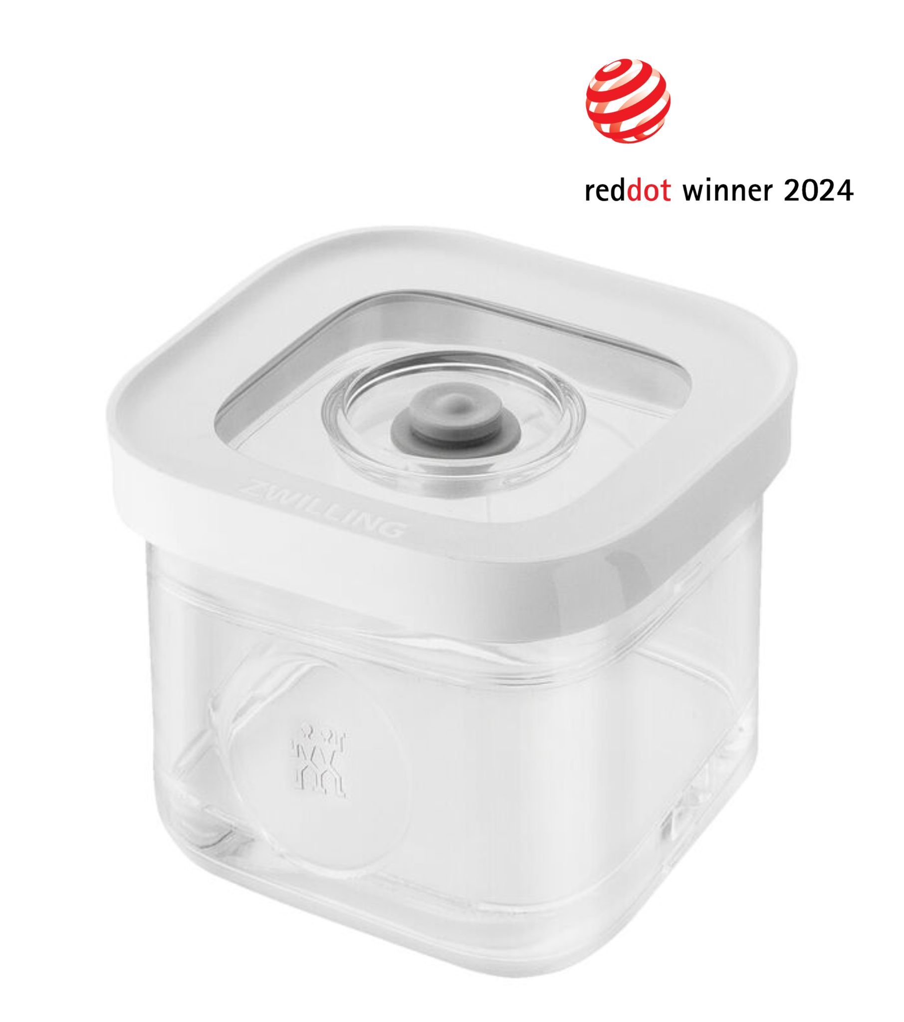 CUBE Box, S | Transparent-Weiß | CUBE Grey Line
