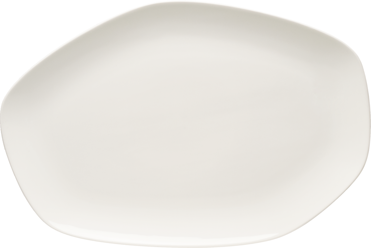 Platte asymmetrisch coup 40x27cm