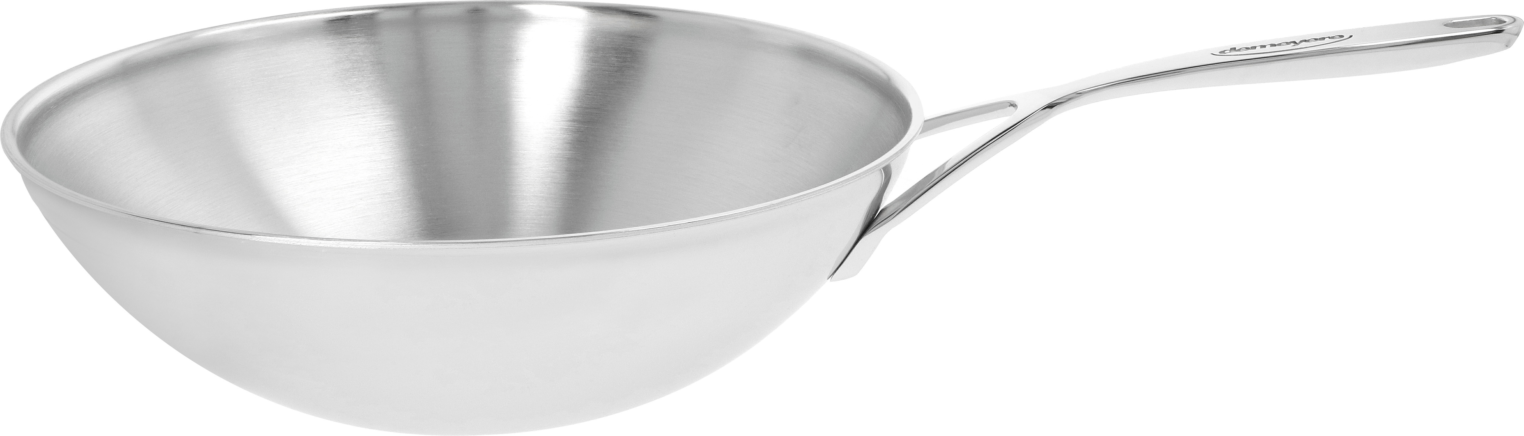 Wok flacher Boden, 30 cm | rund