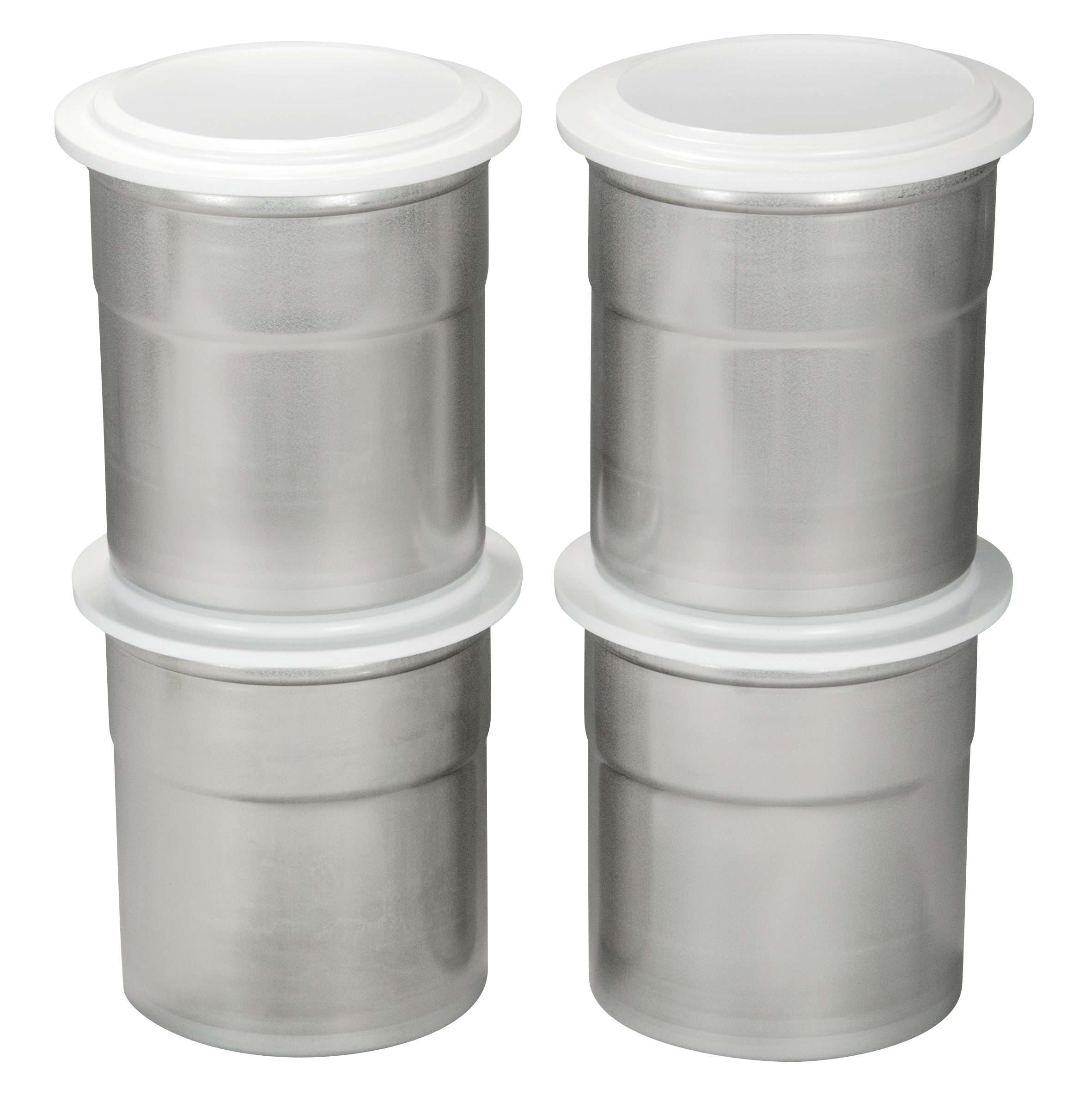 Chromstahl Pacossier®-Becher (4 Stk.)