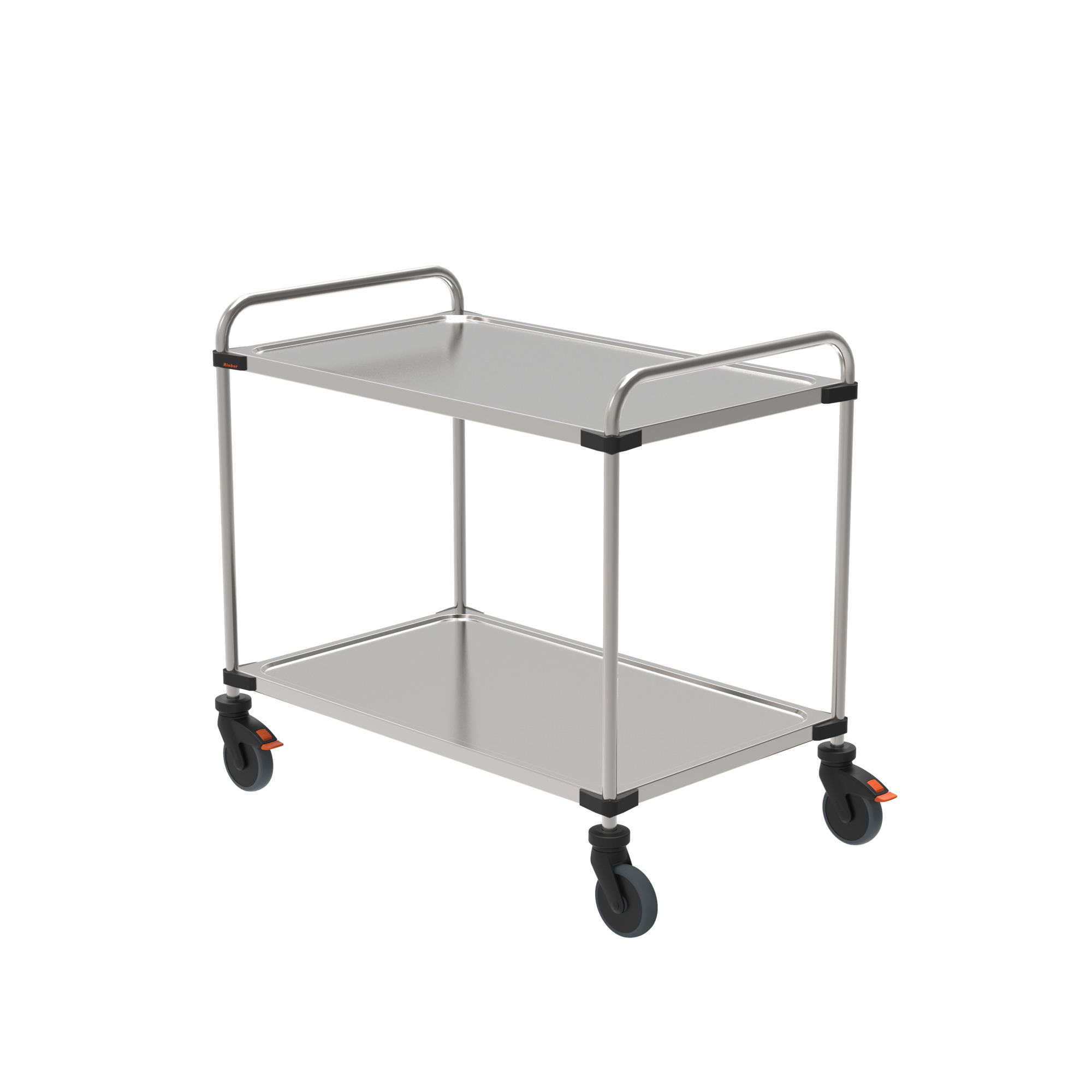 Servierwagen 1060 - 2 Borde montiert