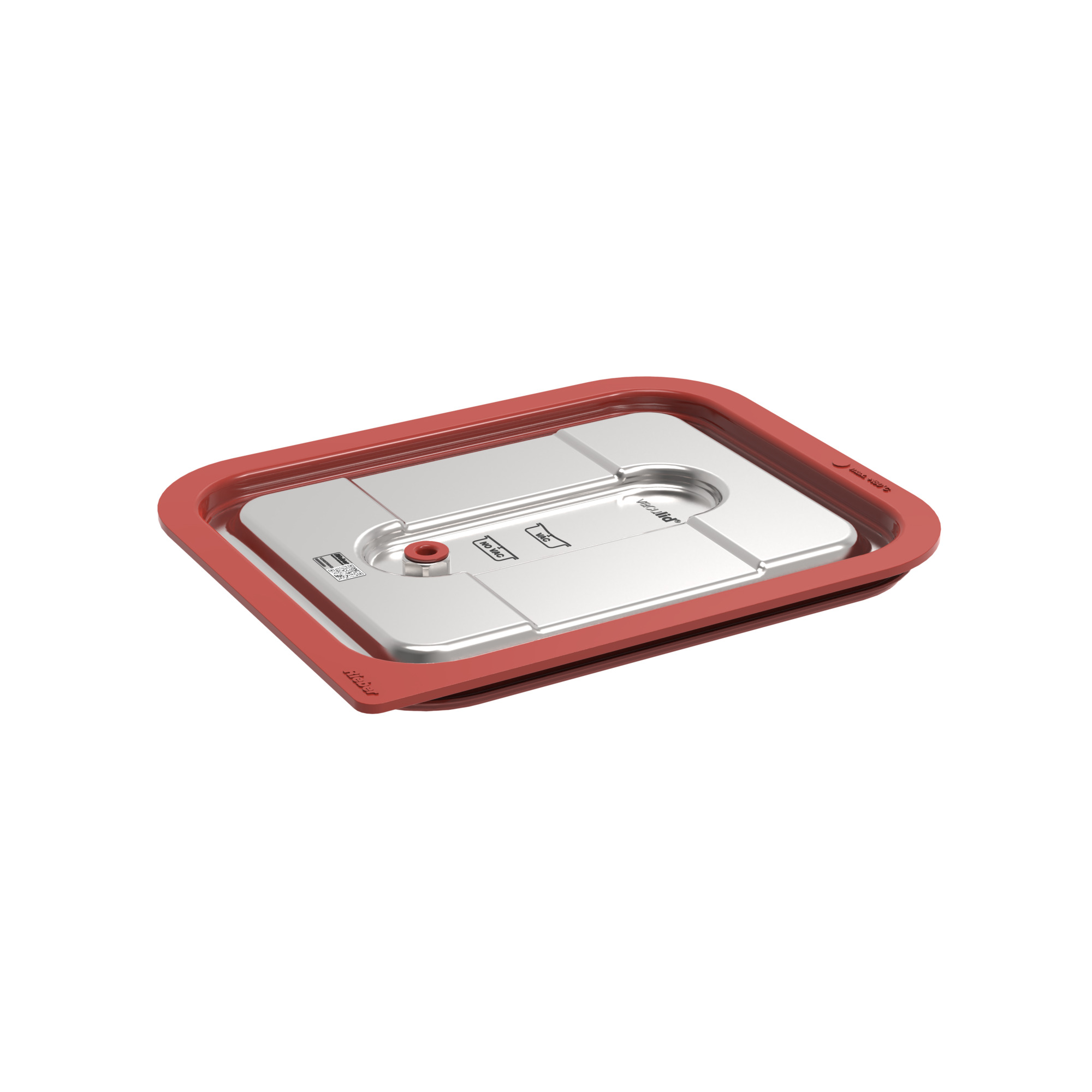 vaculid® Deckel 1/2 rot