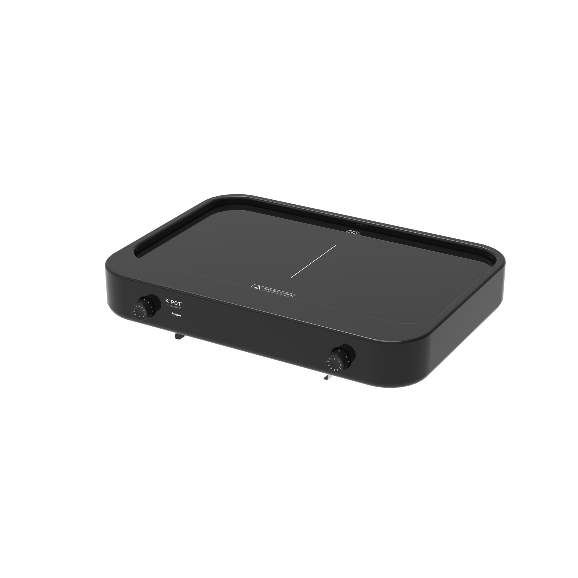K|POT® 1/1-ik-3600-2Z schwarz
