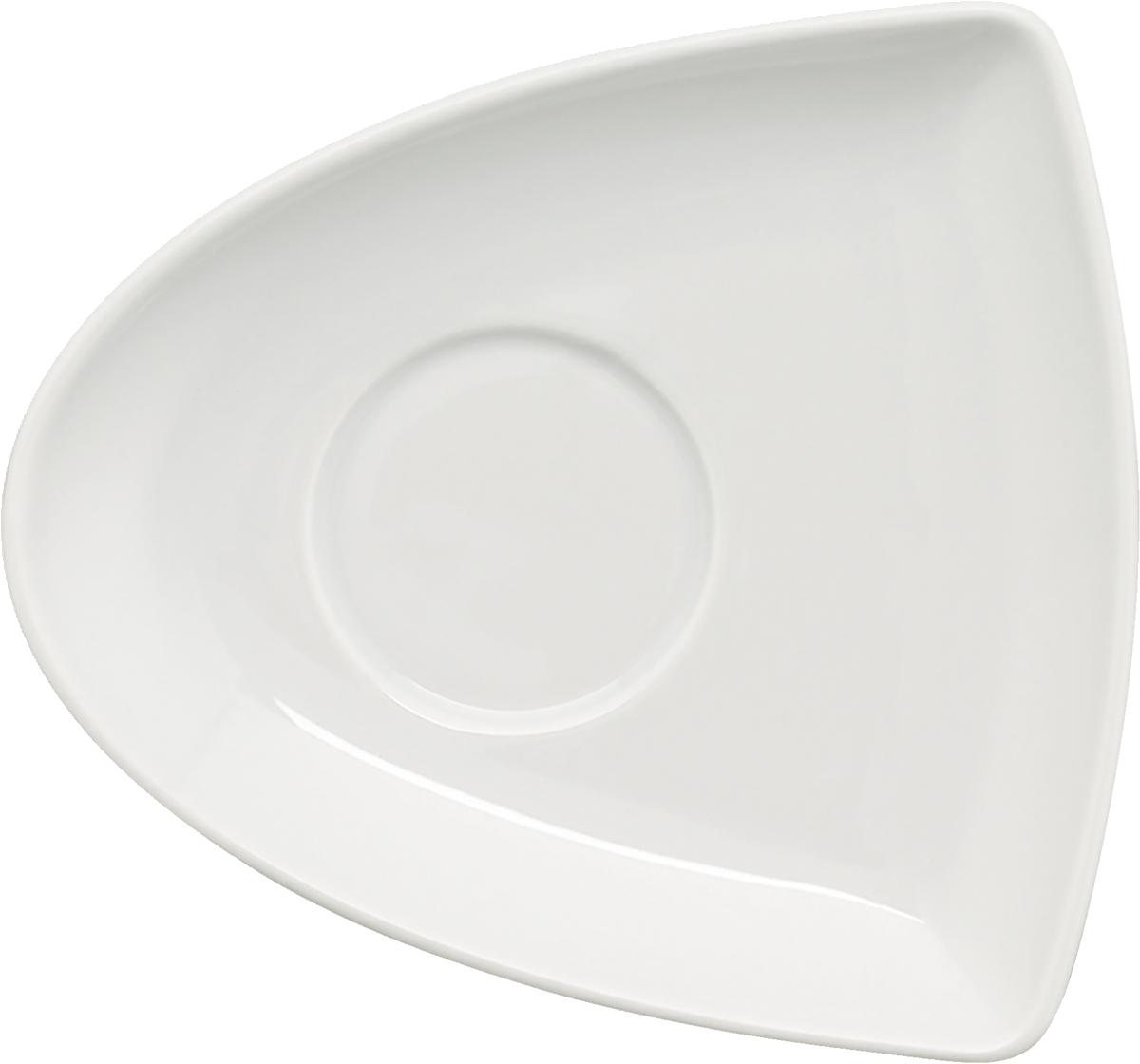 Kombi-Untertasse asymmetrisch 15cm