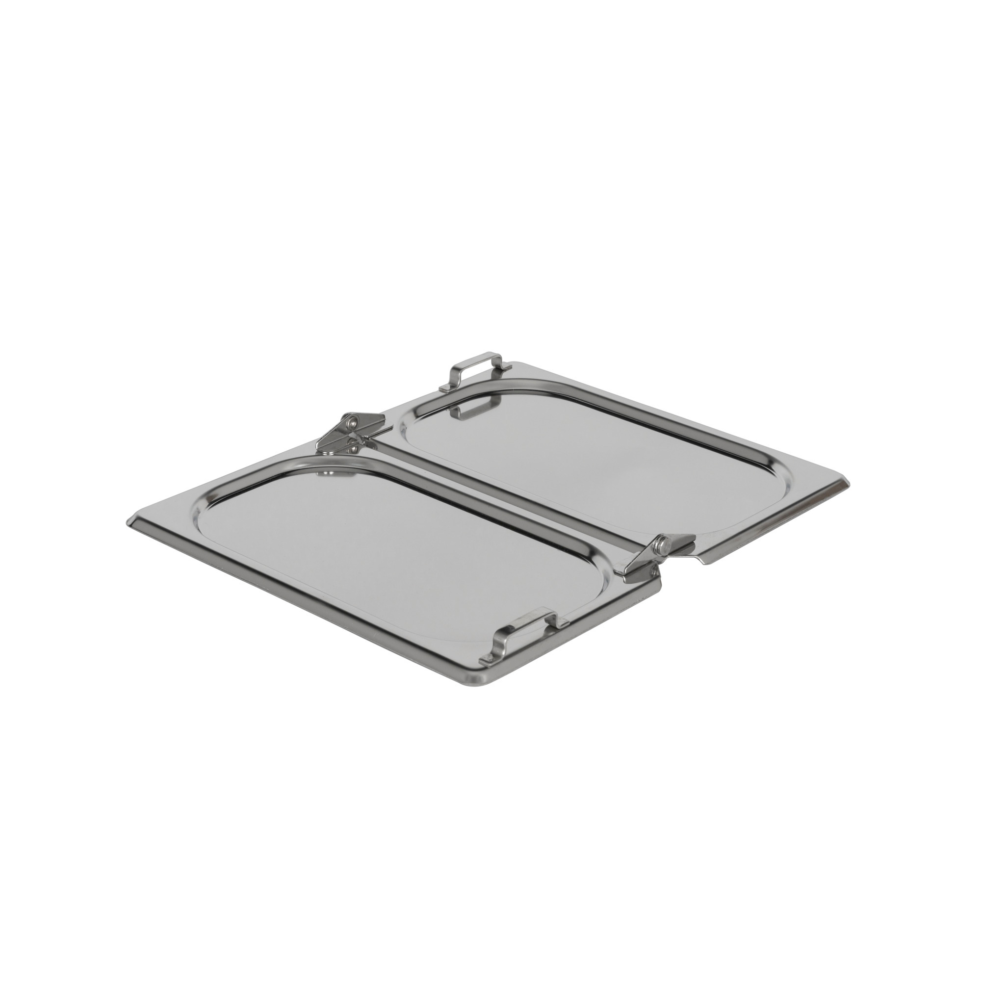 GN-Scharnier-Flachdeckel 1/2