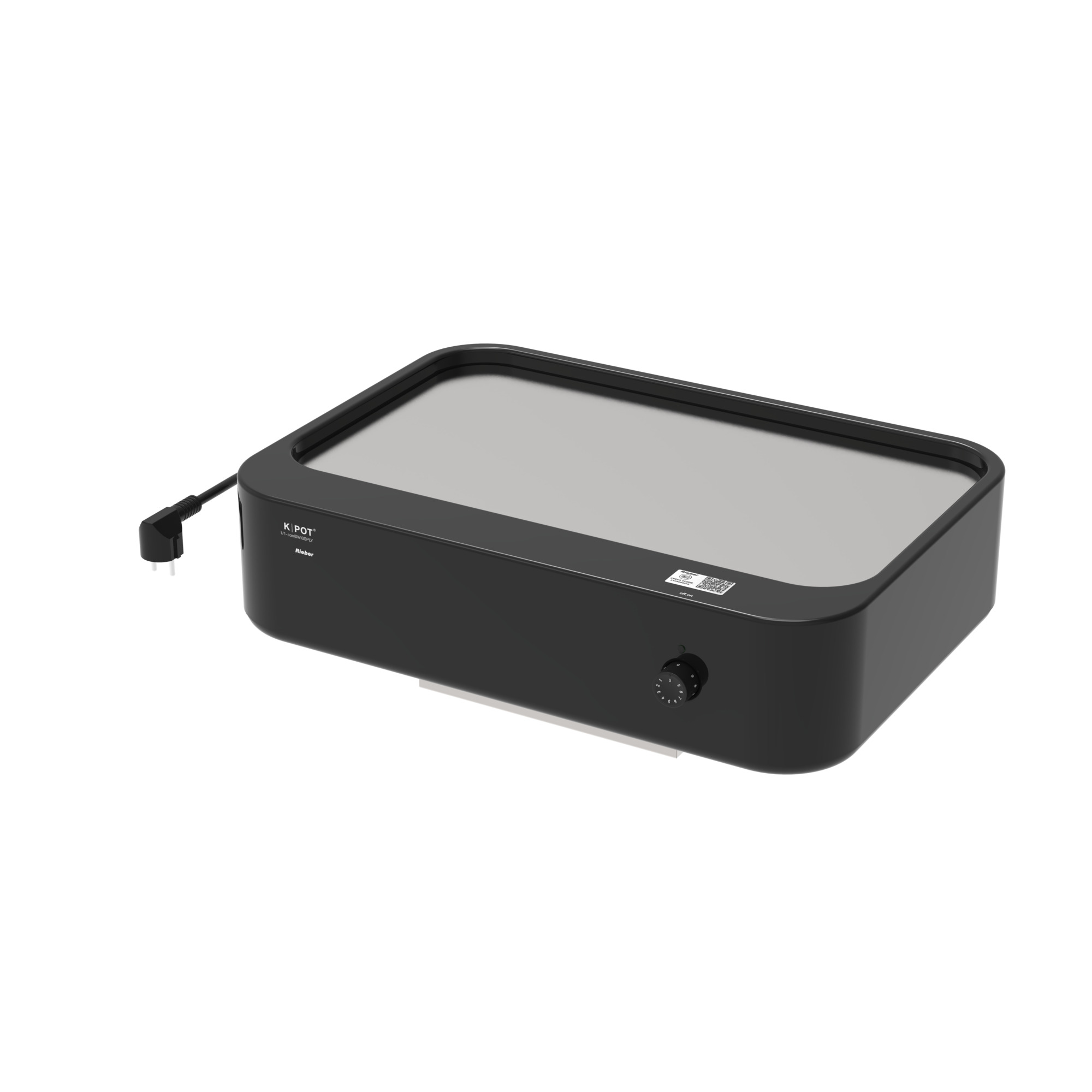 K|POT® 1/1-coolSWISSPLY schwarz