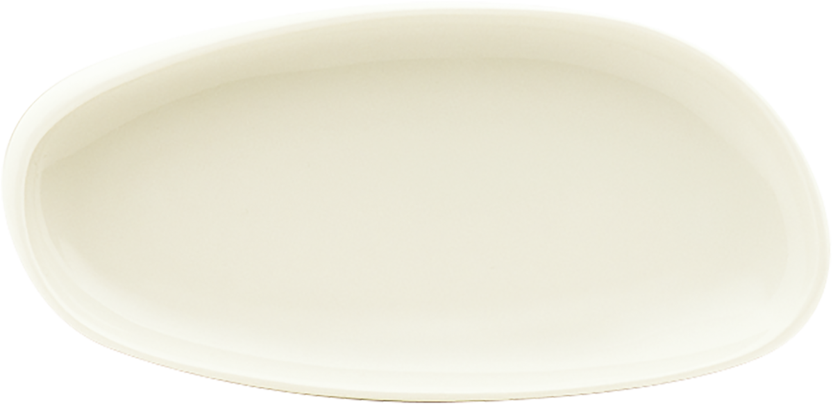 Platte asymmetrisch coup 18x9cm