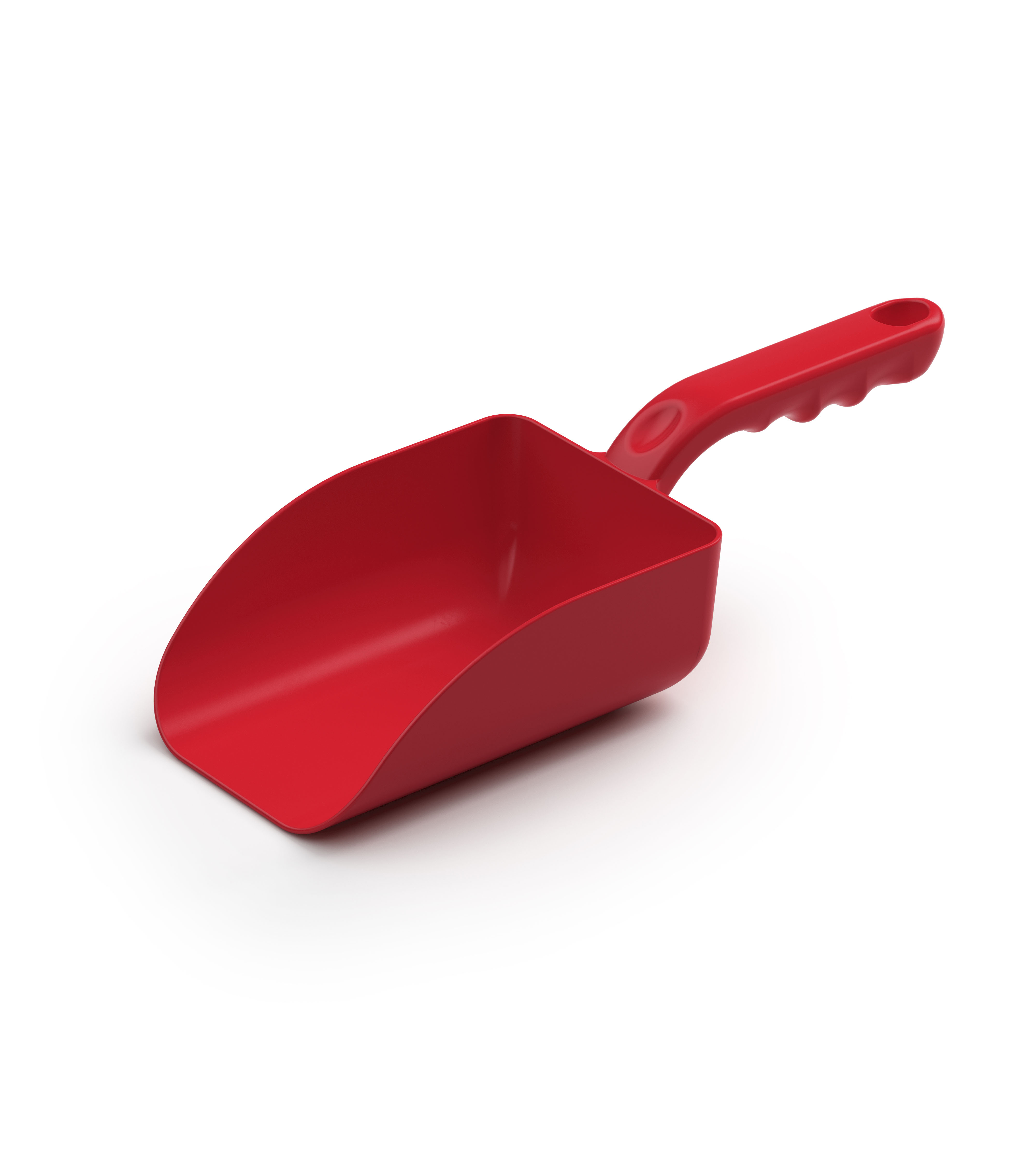HANDSCHAUFEL KLEIN,PP ROT, 280x110x66MM