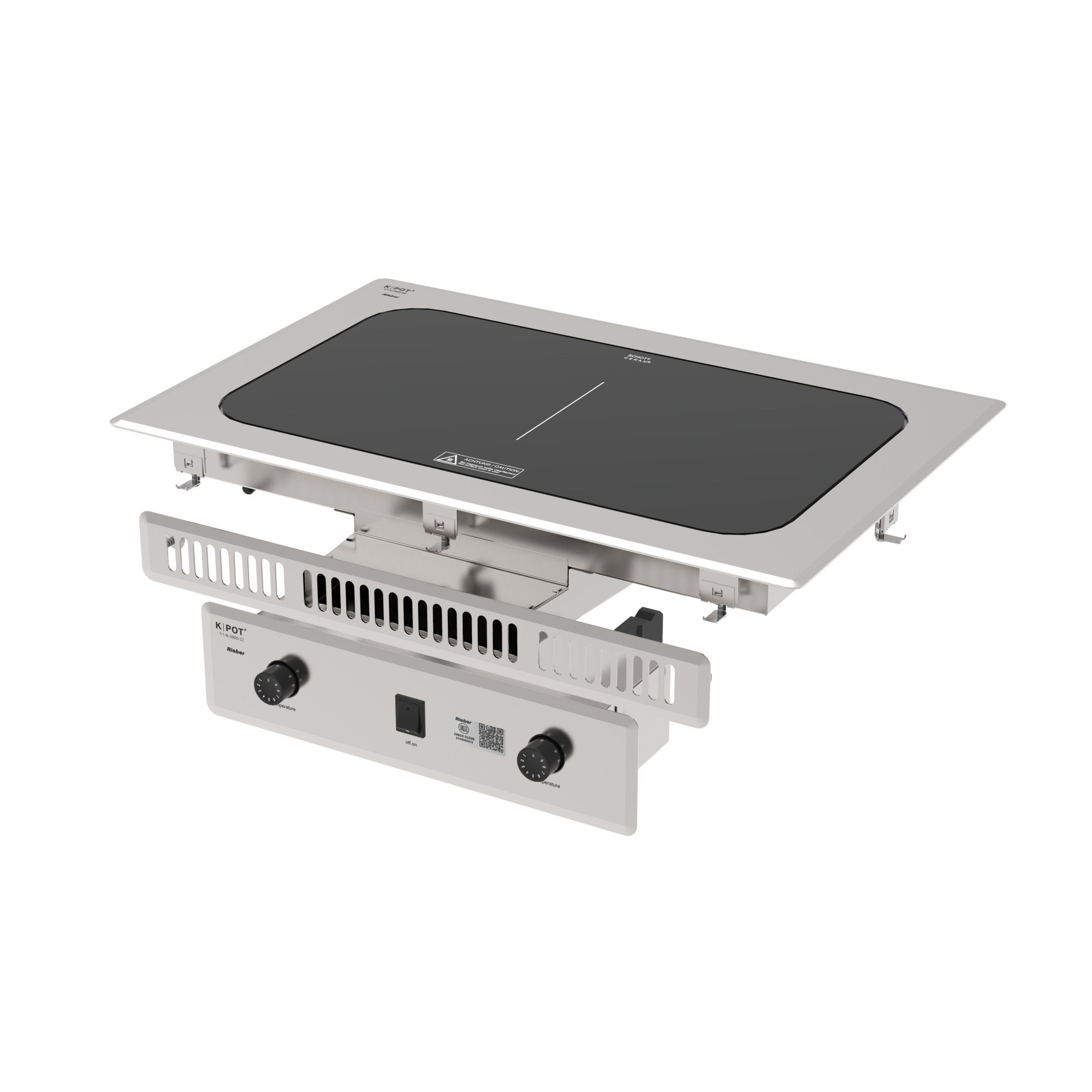K|POT® 1/1-ik-3600-2Z Einbau
