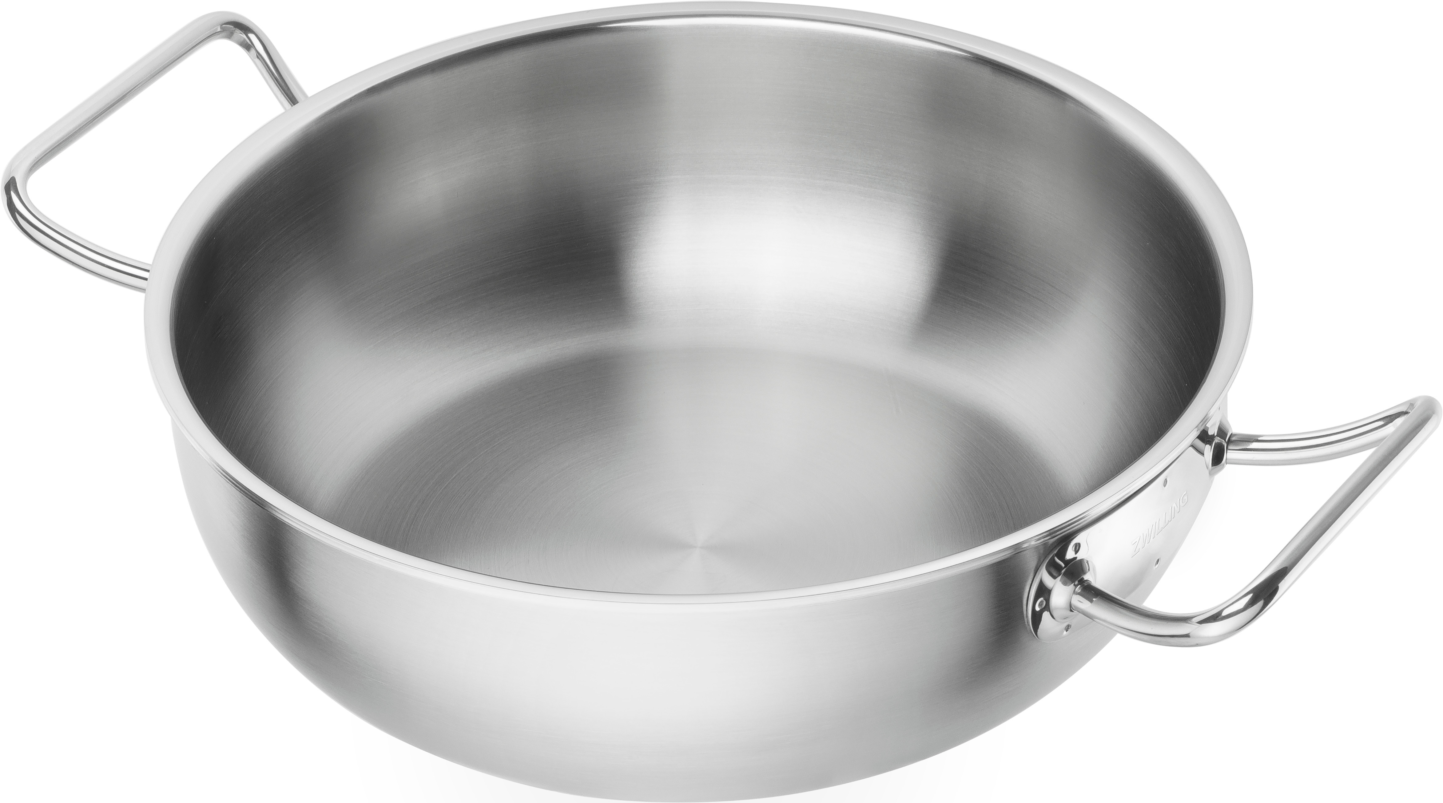 Wok, 30 cm | rund | 18/10 Edelstahl