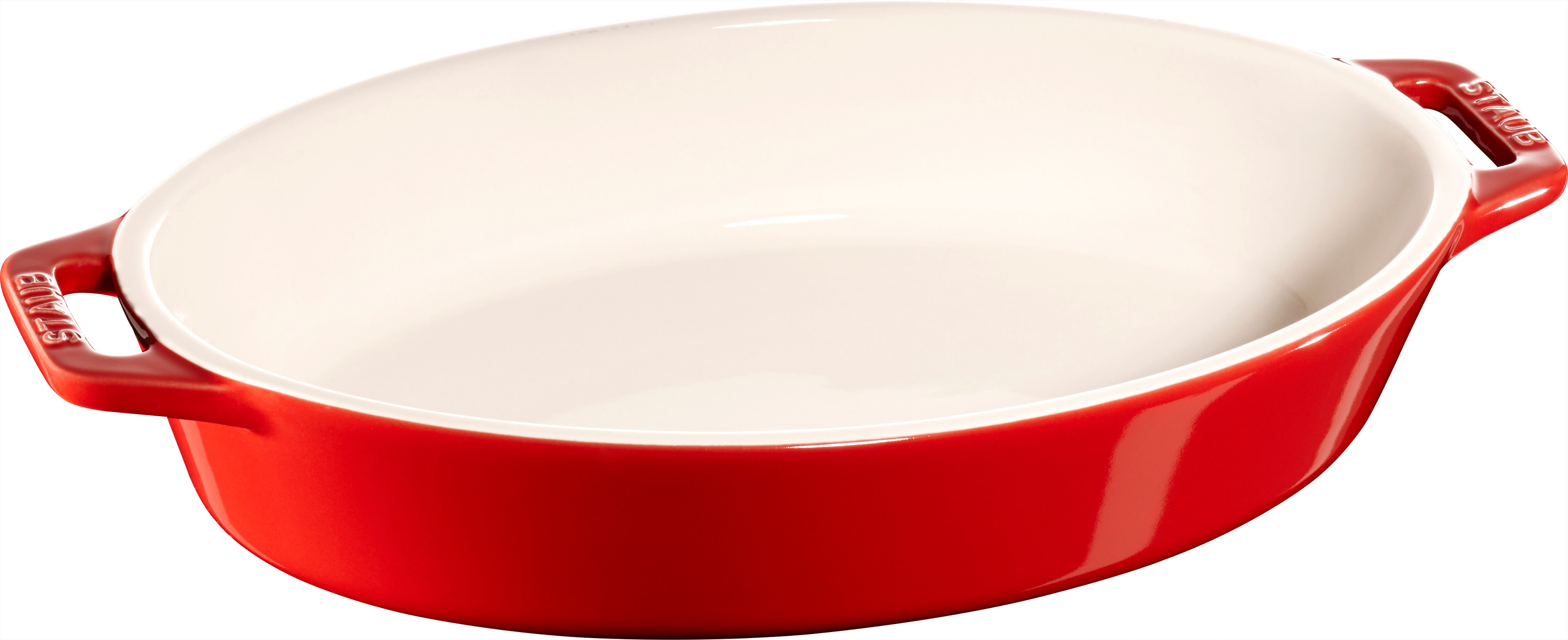 Auflaufform, 23 cm | Keramik | Kirsch-Rot