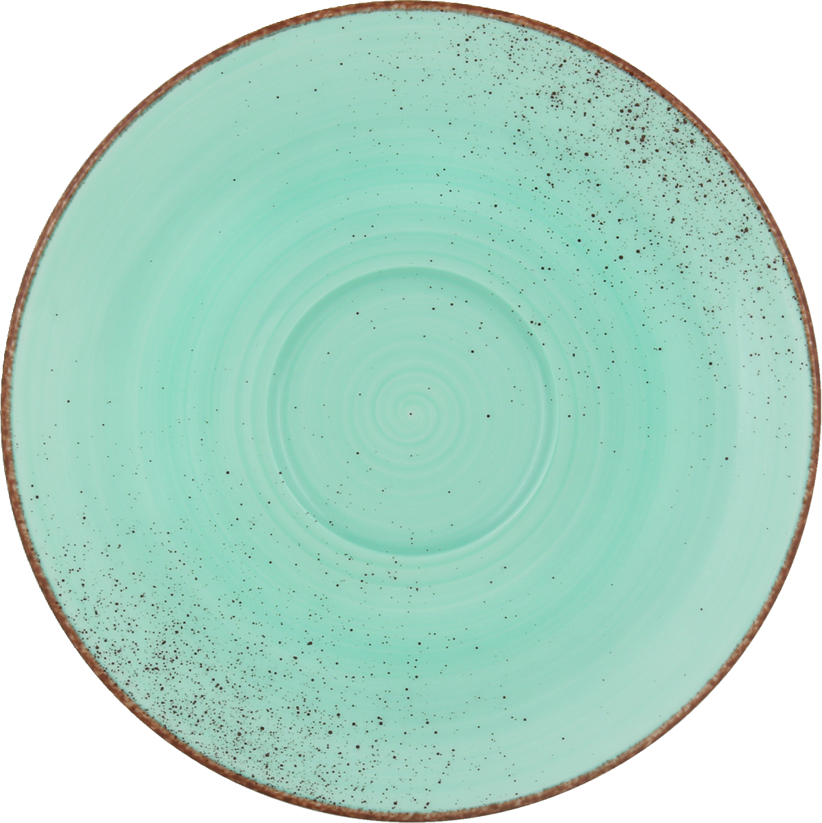 Kombi-Untertasse rund 15cm - RUSTIC LAGOON