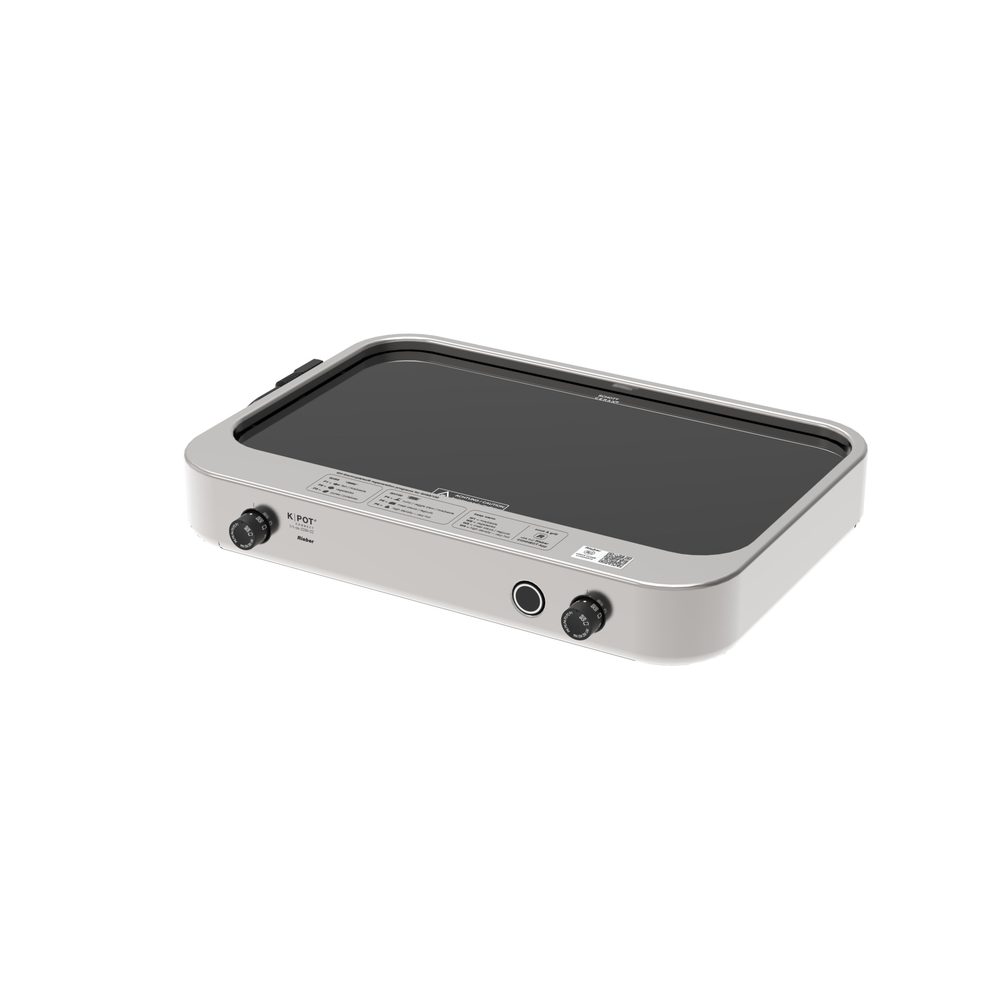 K|POT® CONNECT 1/1-ck-2200-2Z Edelstahl