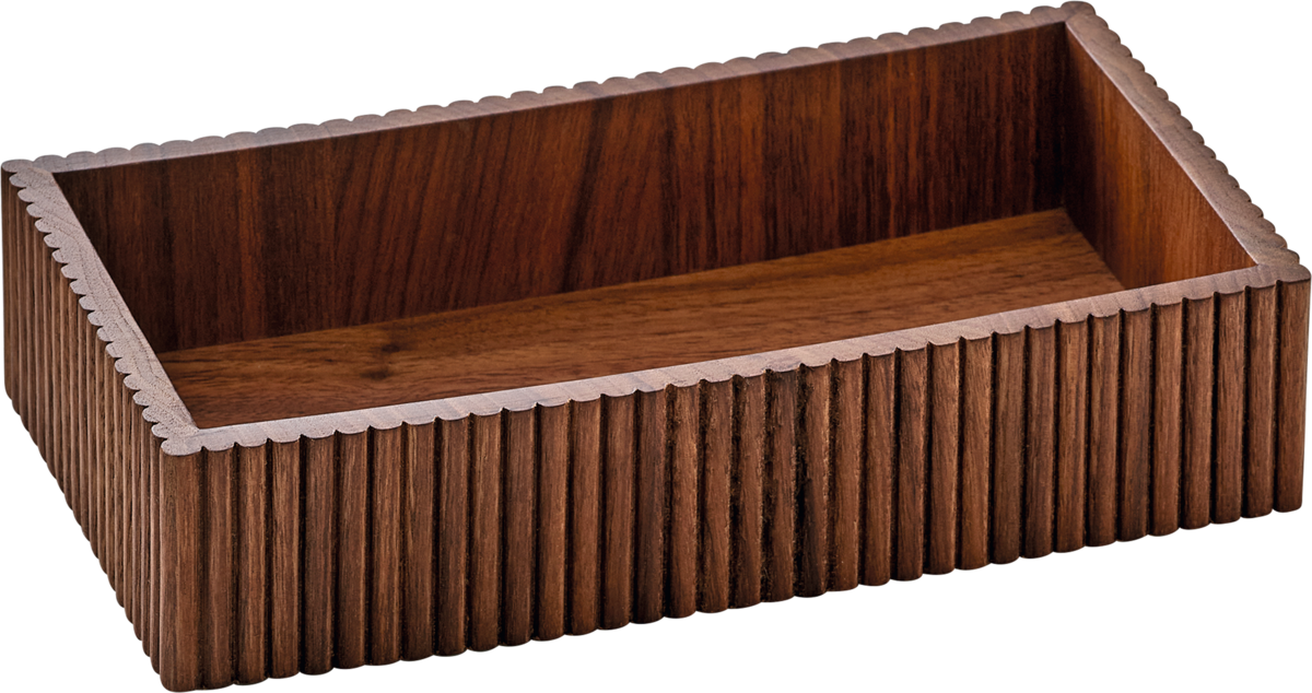 Korb Nussbaum/Walnut 21x11cm