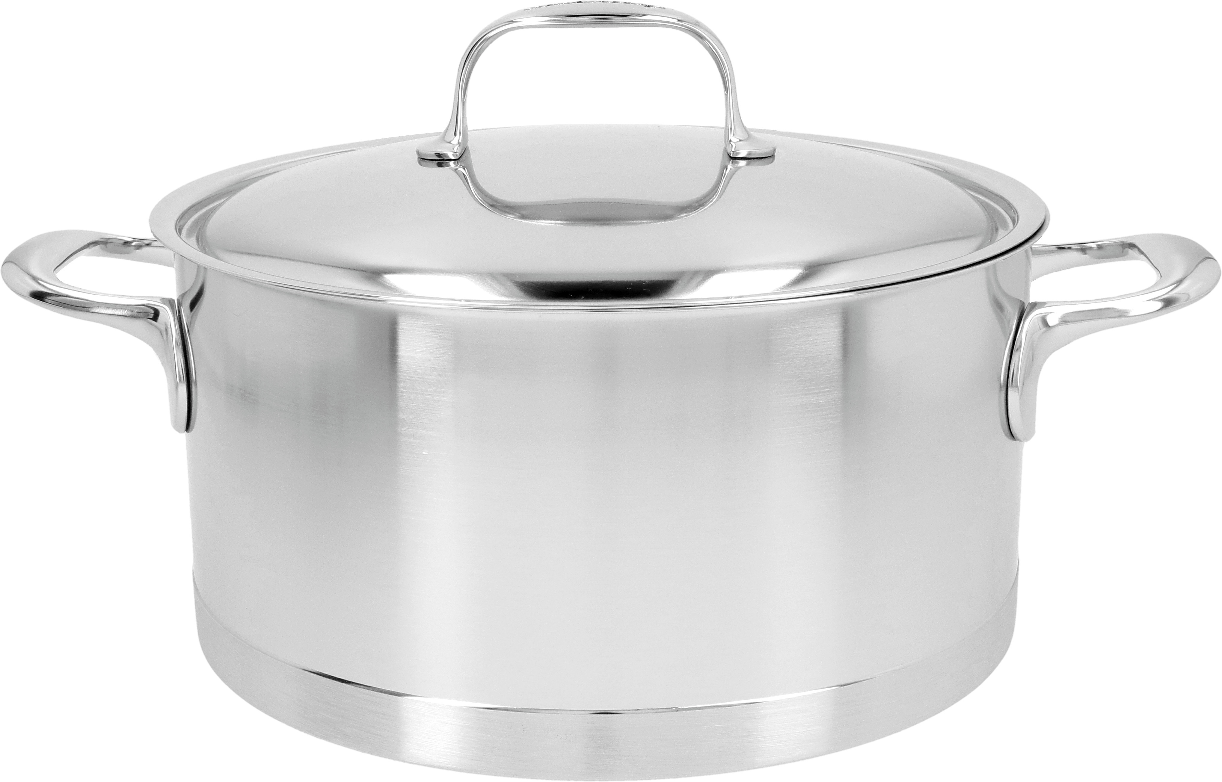 Bratentopf mit Deckel, 24 cm | rund