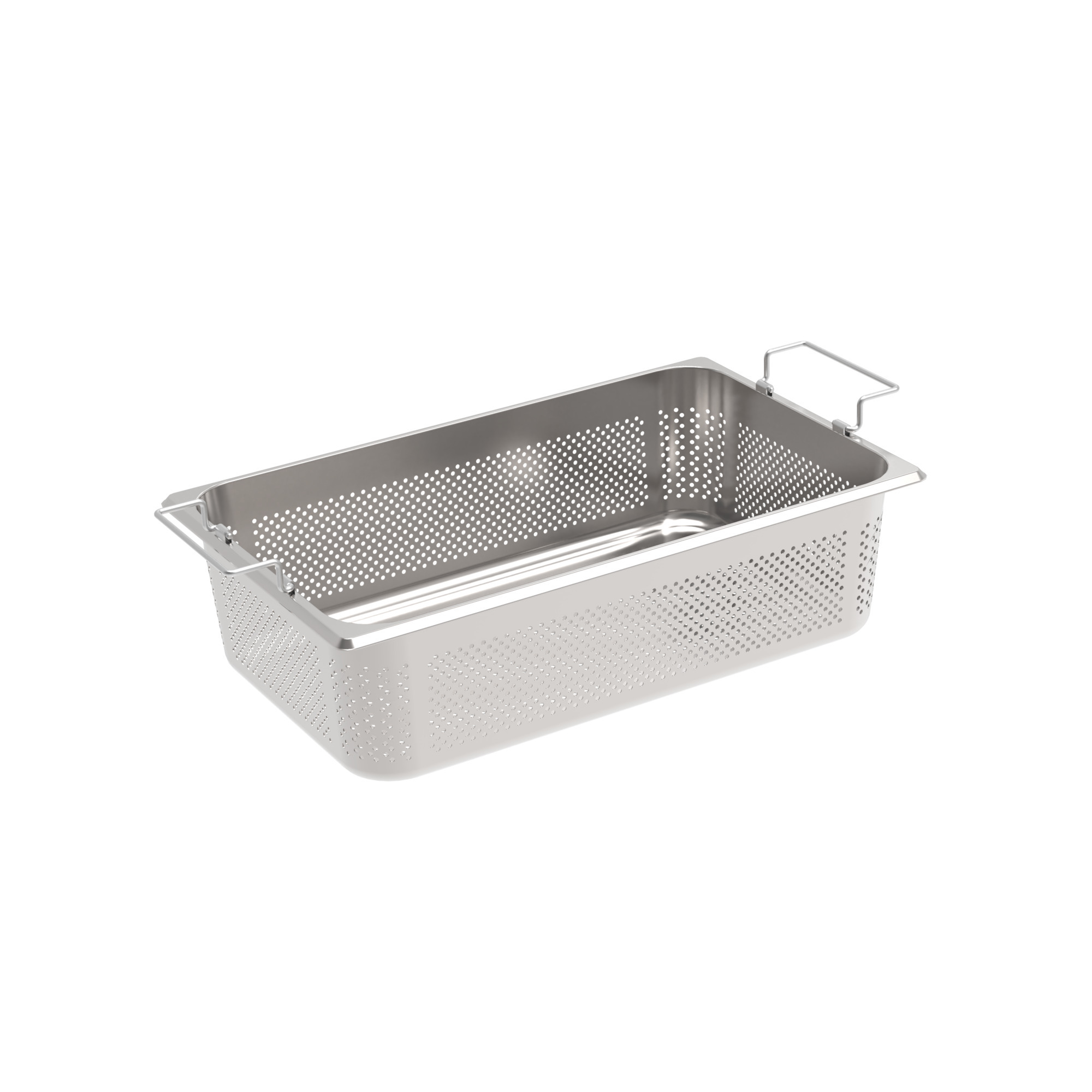 GN-Behälter 1/1 144 gelocht - Klappgriff