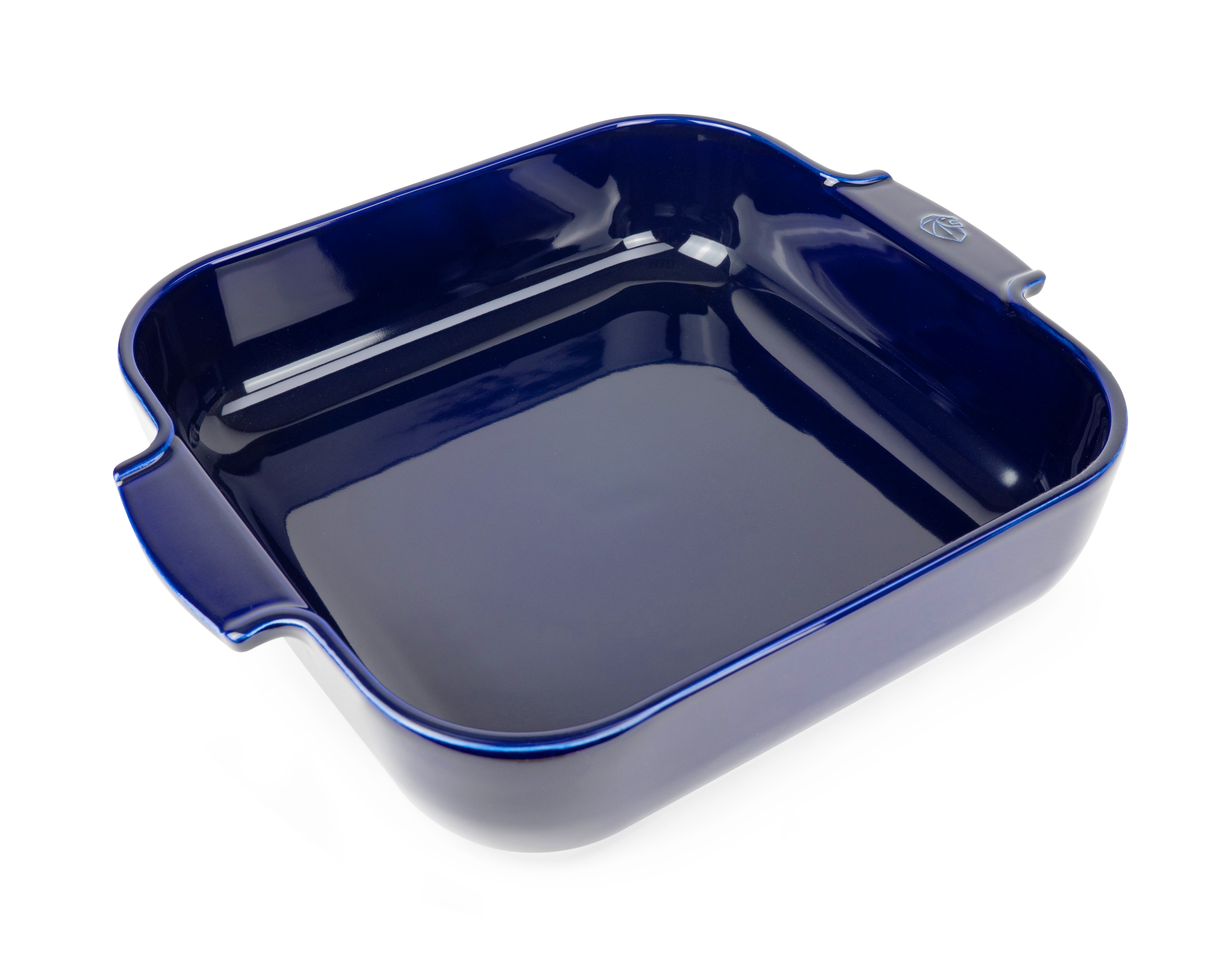 Auflaufform quadratisch blau 36 cm
