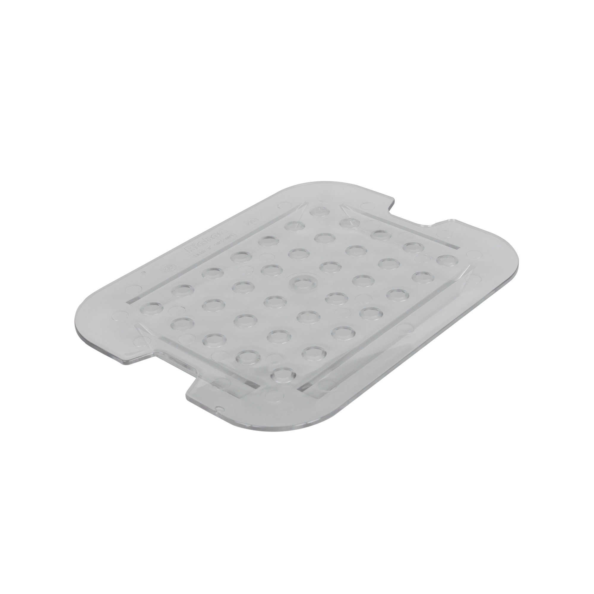 Einlegeboden 1/2 gelocht Polycarbonat