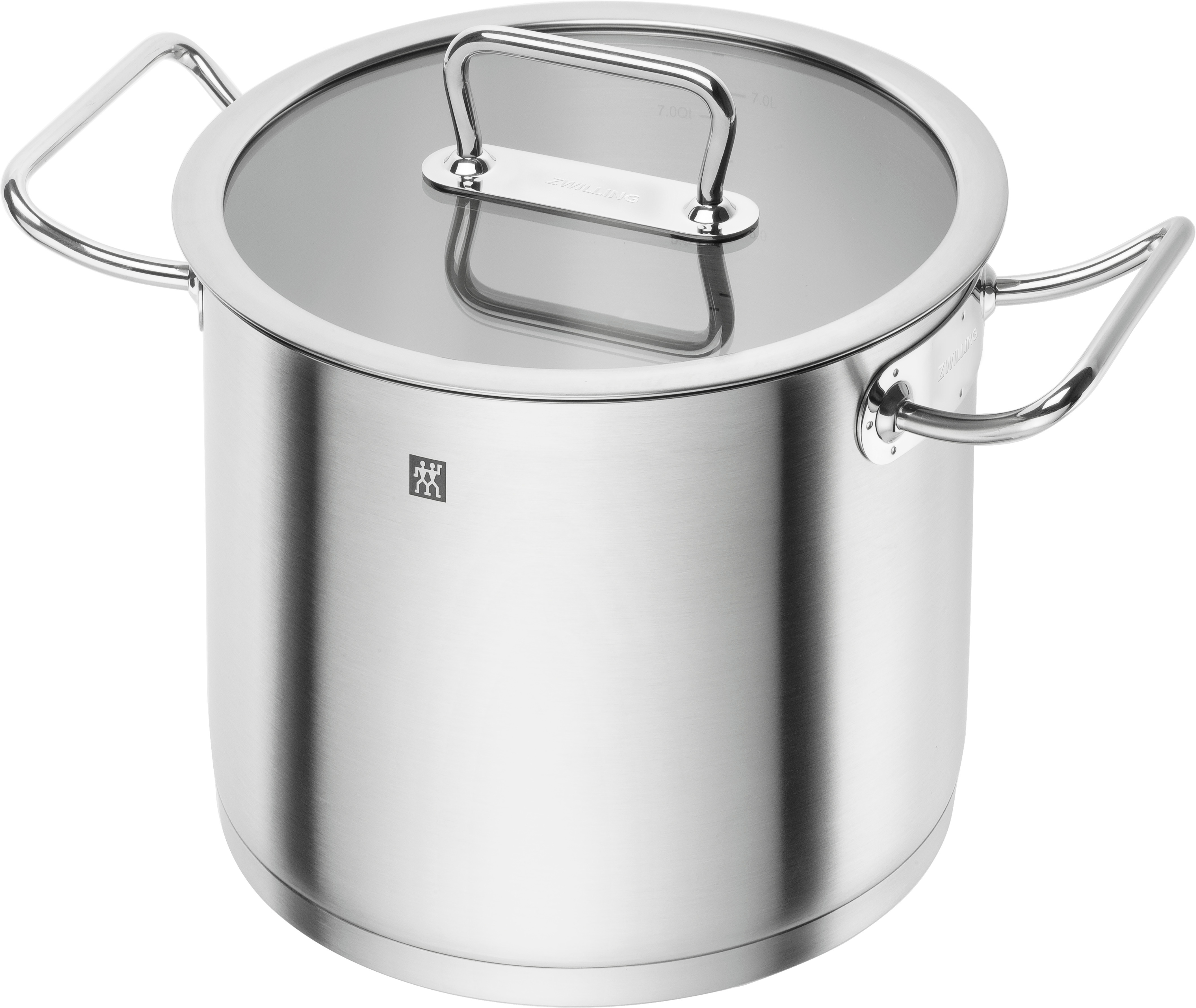 Kochtopf hoch, 24 cm | rund | 18/10 Edelstahl