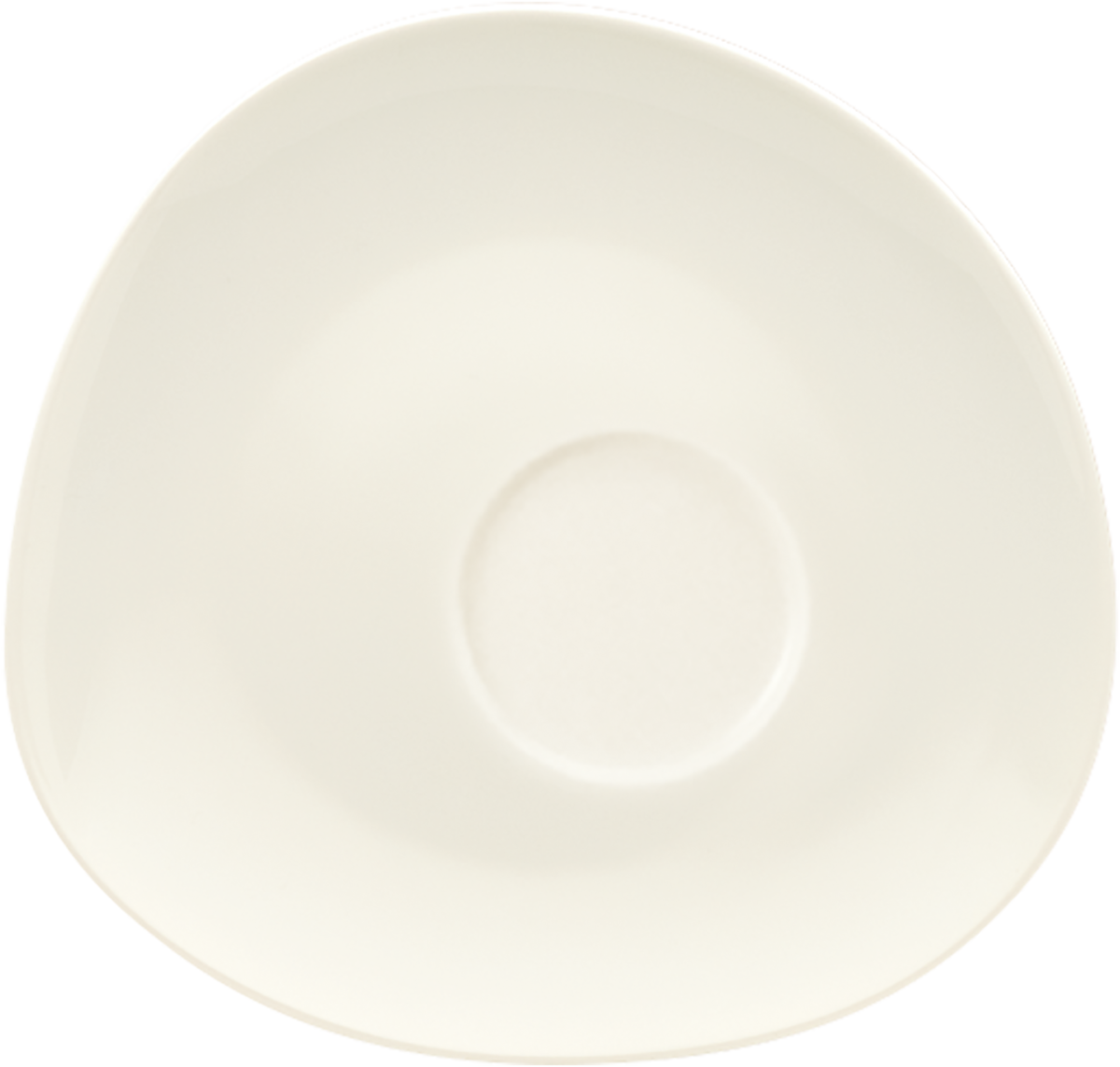 Kombi-Untertasse asymmetrisch 16cm